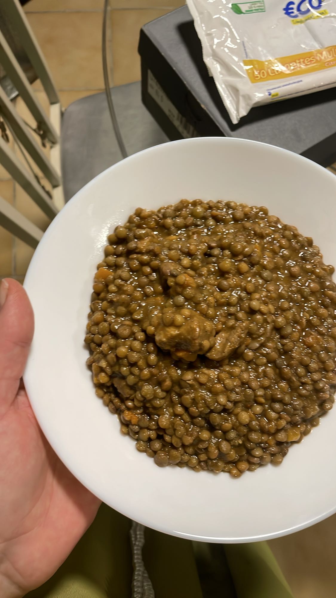 Lentilles au ragoût