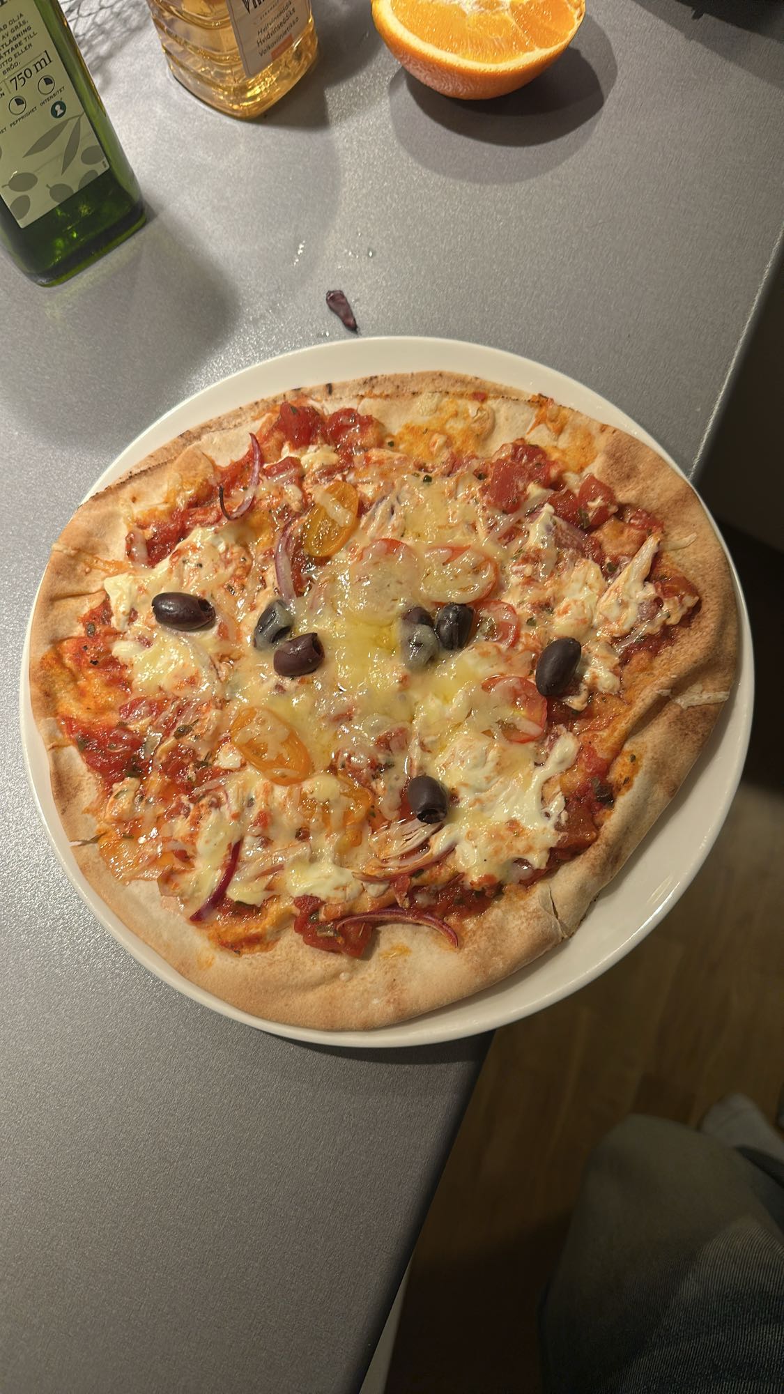 Hemlagad pizza
