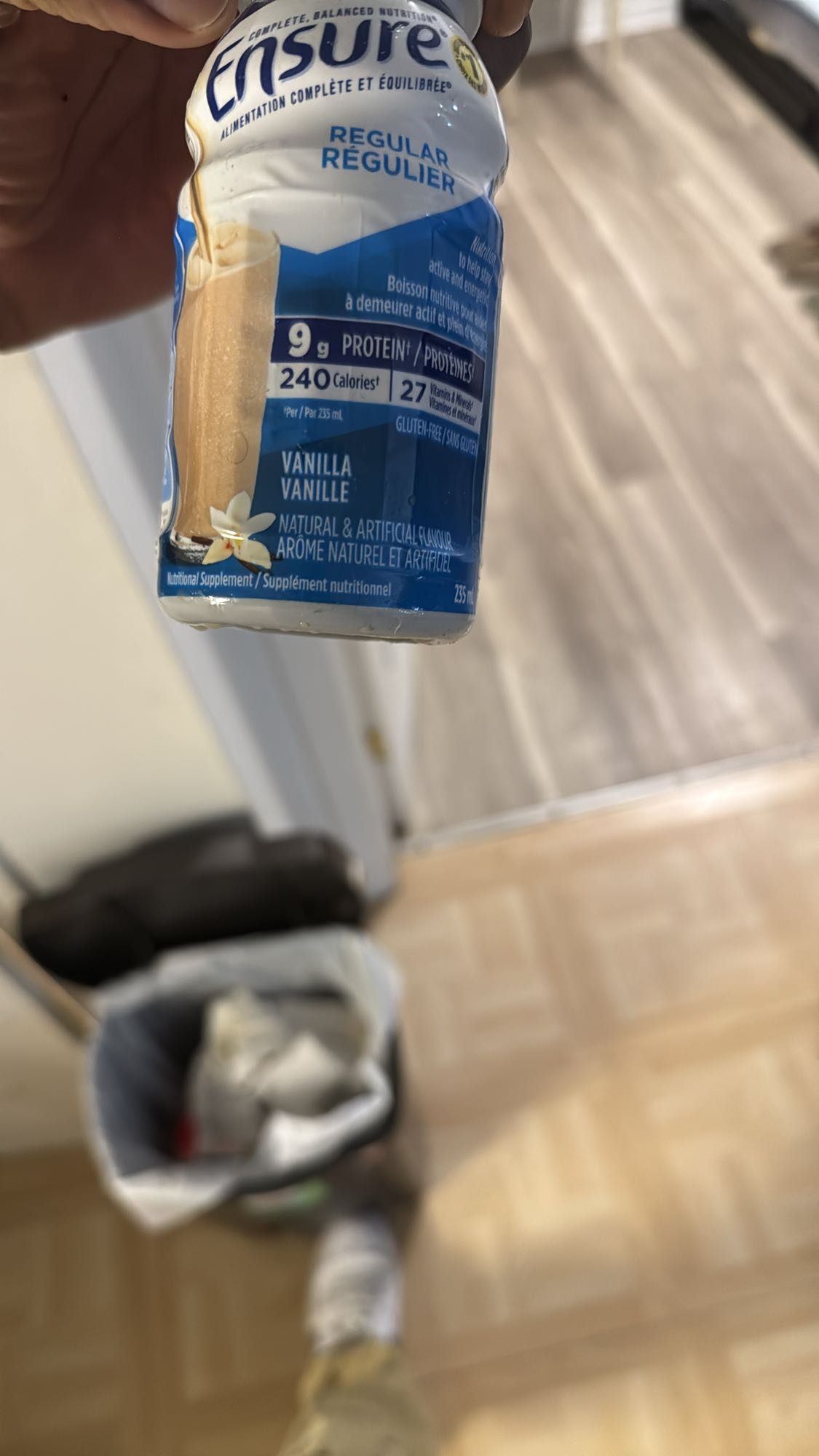 Boisson vanille Ensure