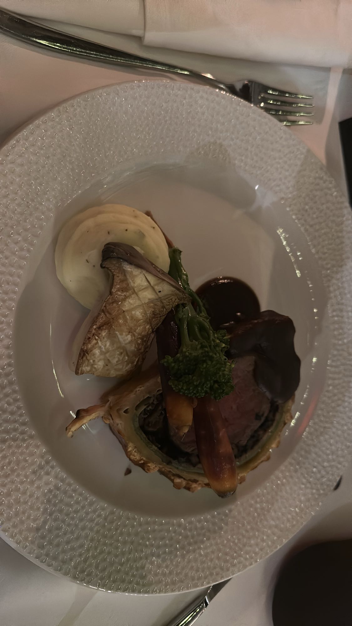 Beef Wellington Plate