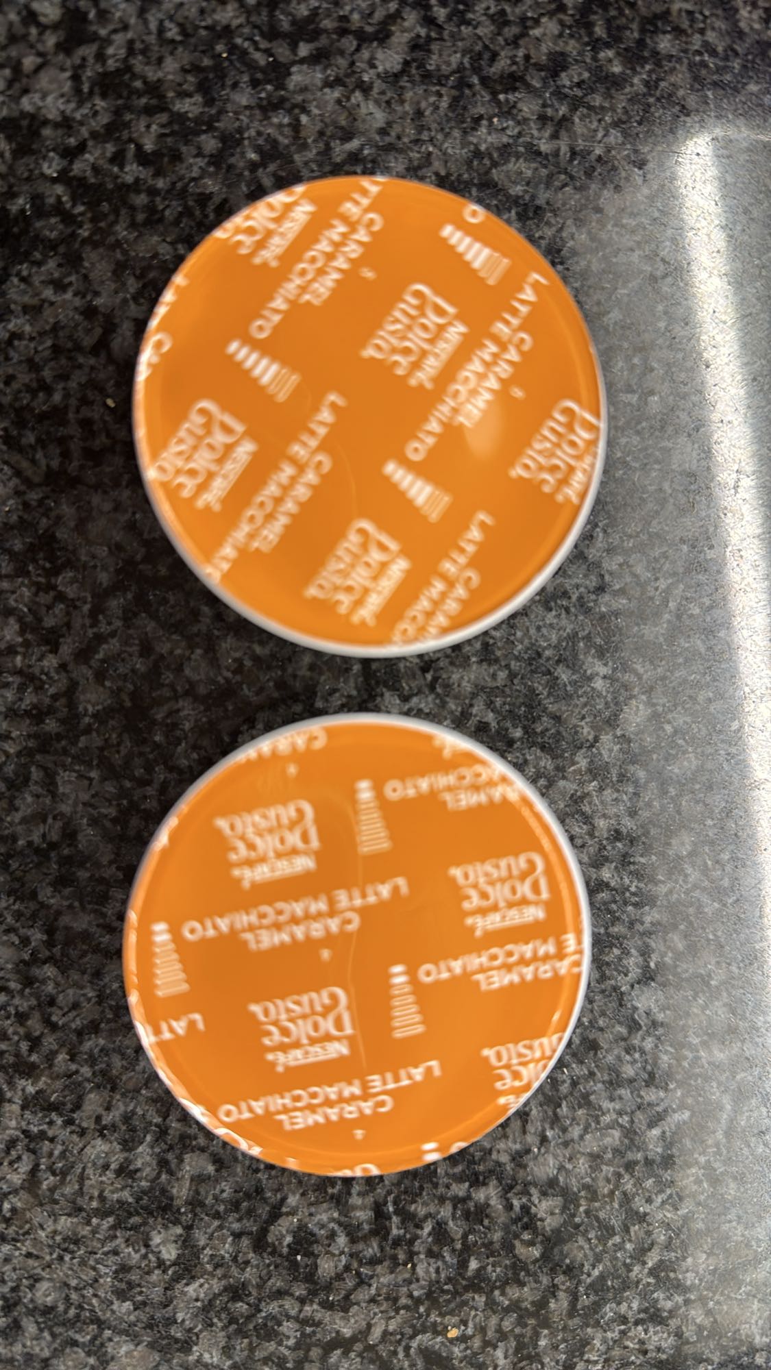 Caramel latte macchiato