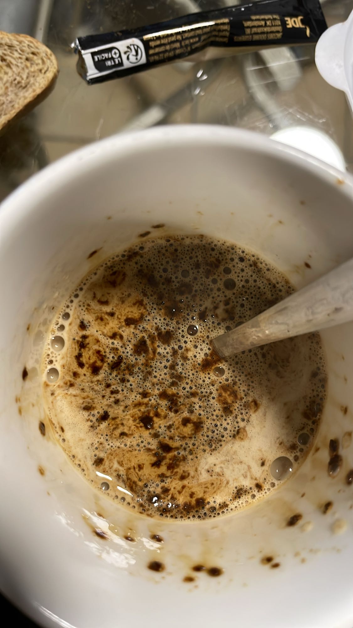 Café instantané au lait