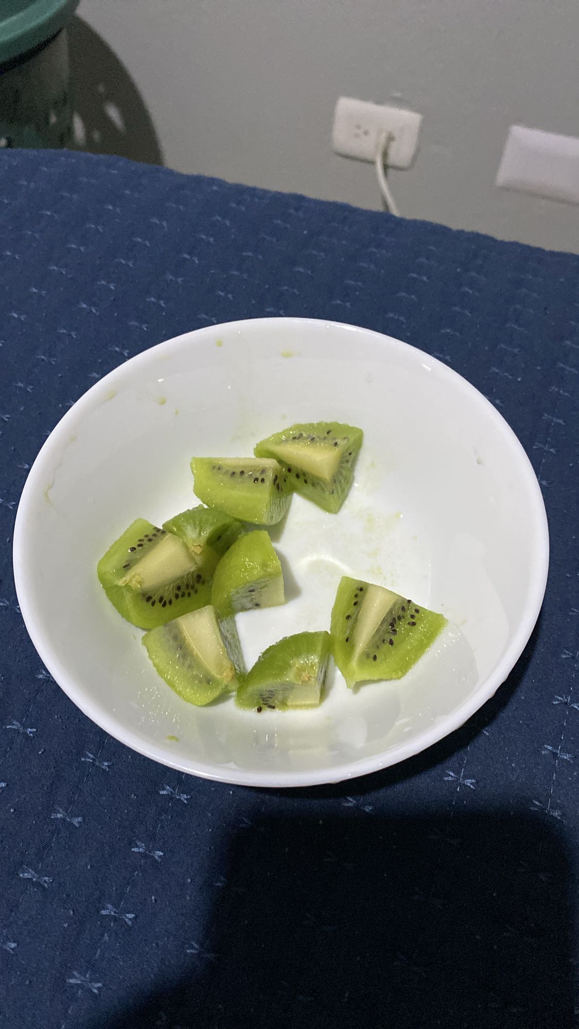 kiwi en trozos