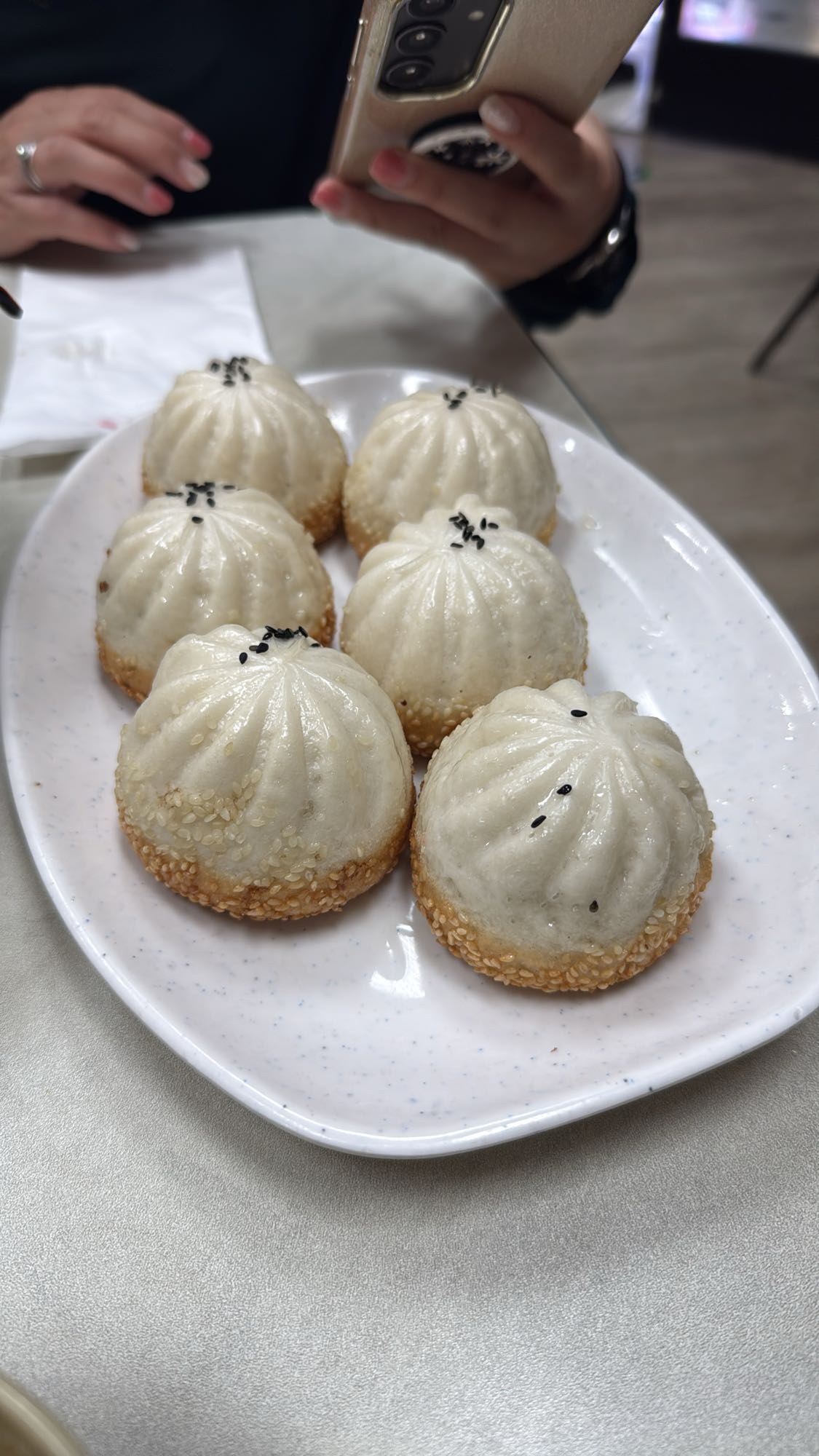 Pan-fried Pork Buns