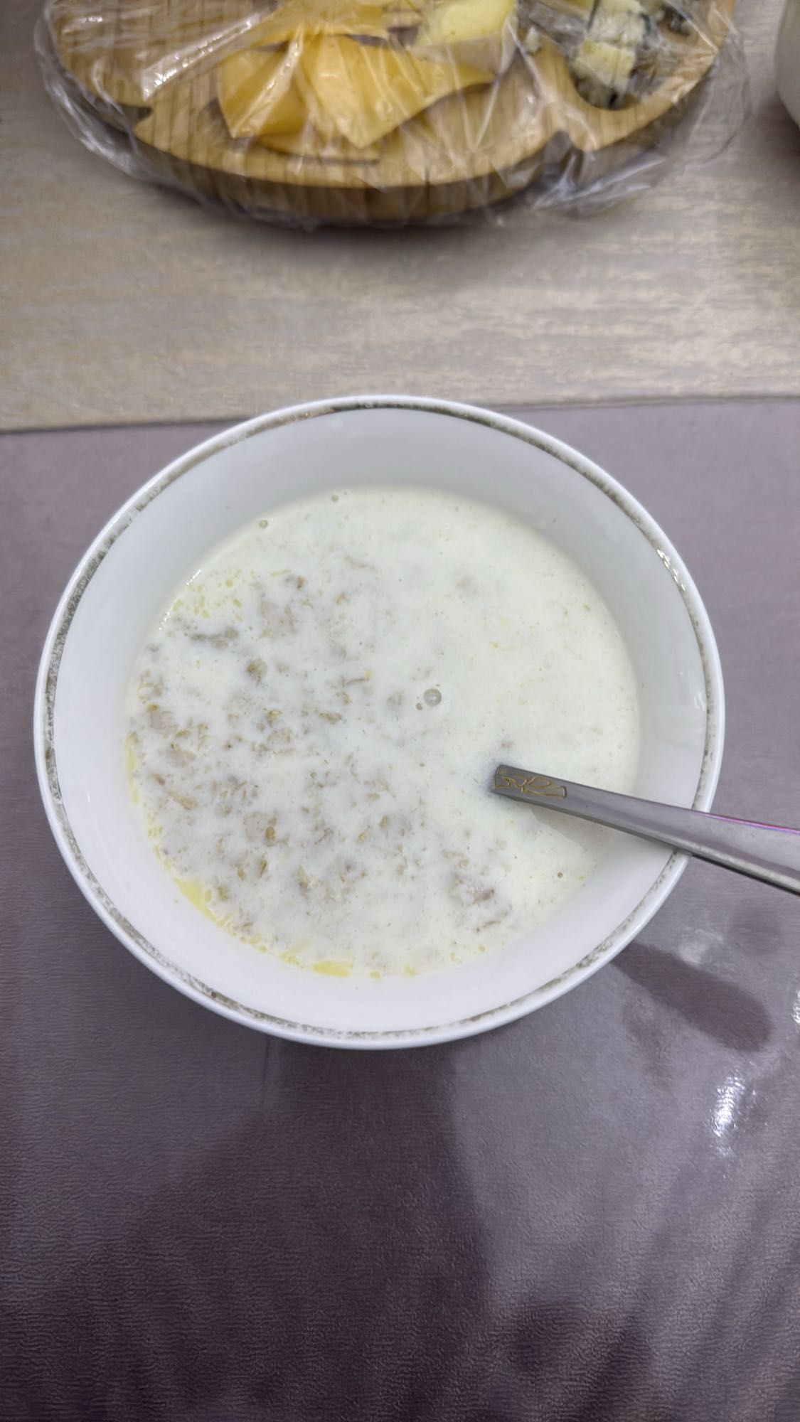 овсяная каша на молоке