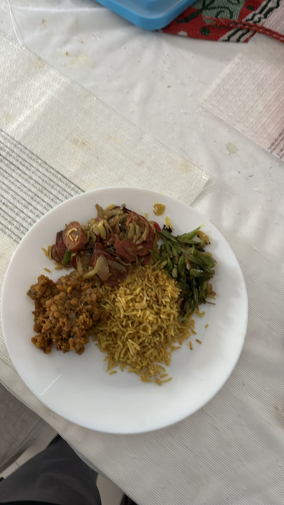 Mixed Indian Lunch Plate