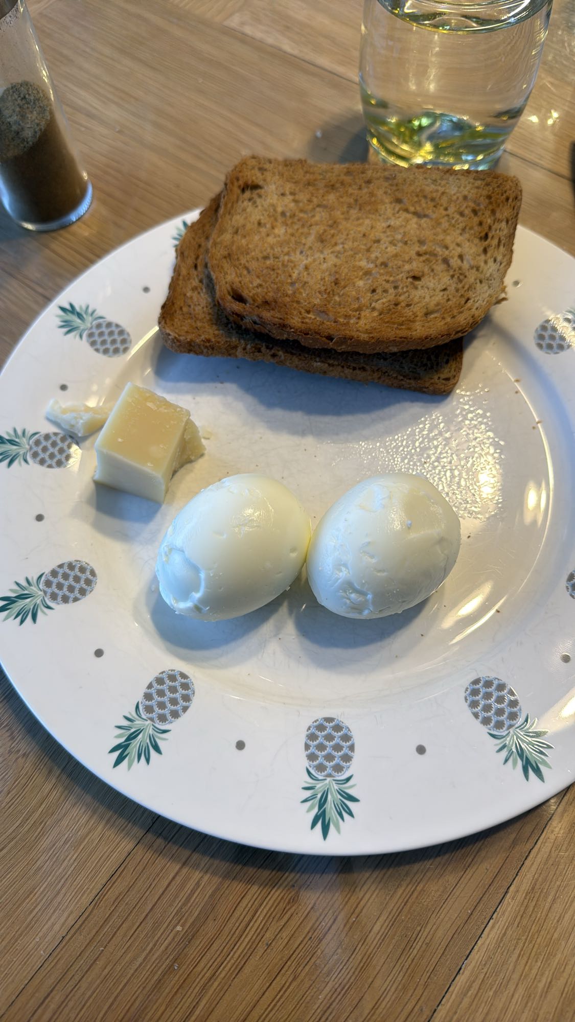 Eggs, Toast, Cheese