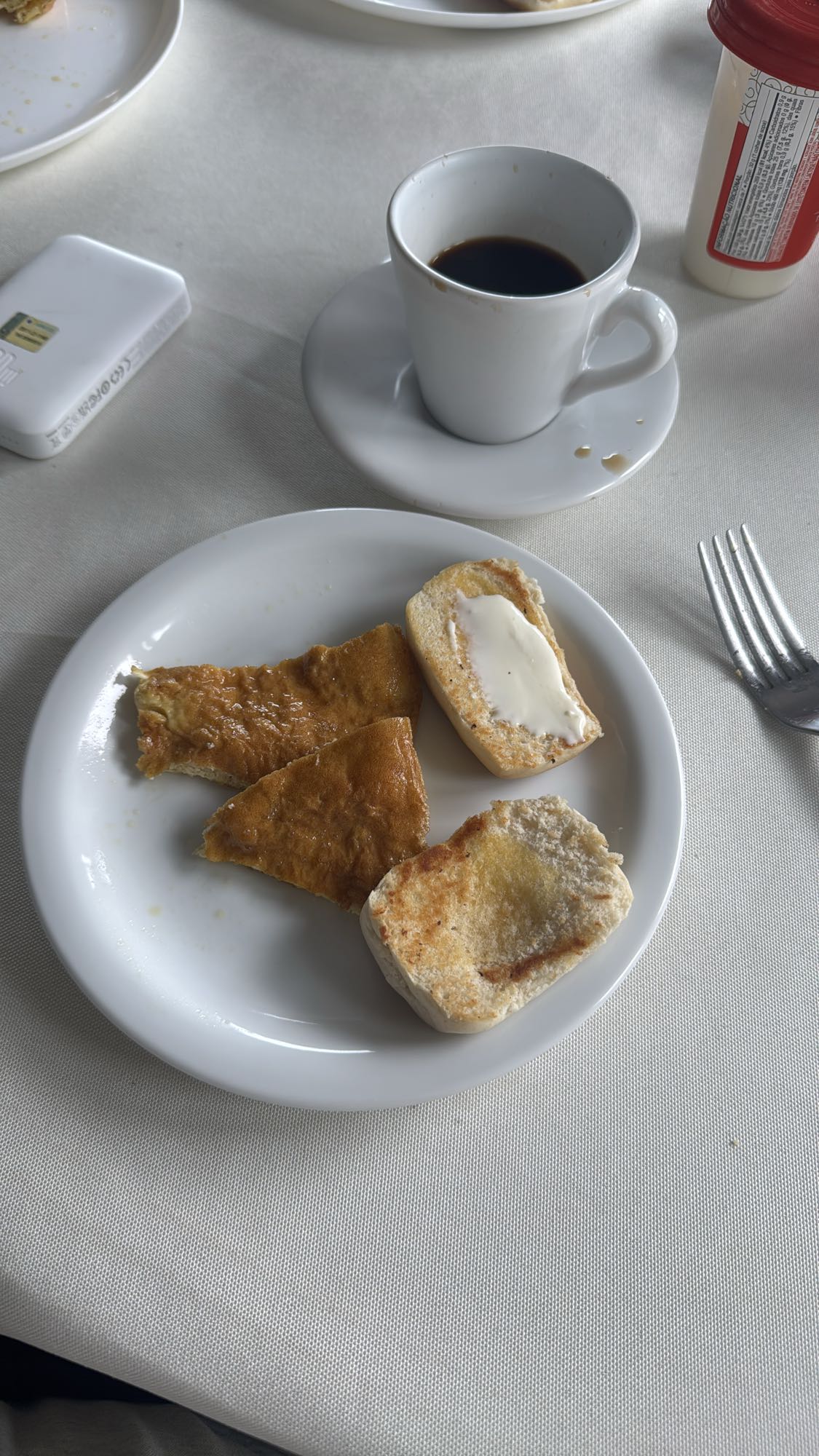 Café da manhã simples