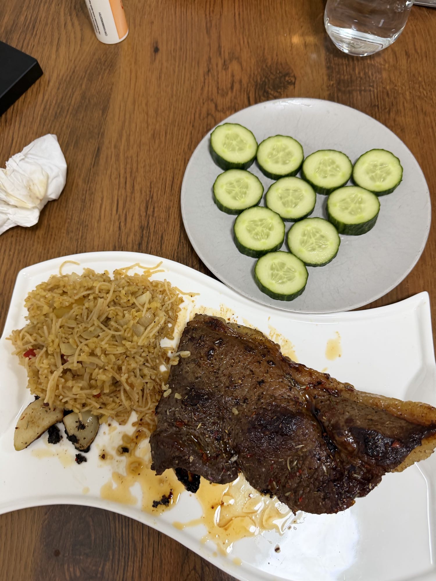 Grilled Beef with Rice