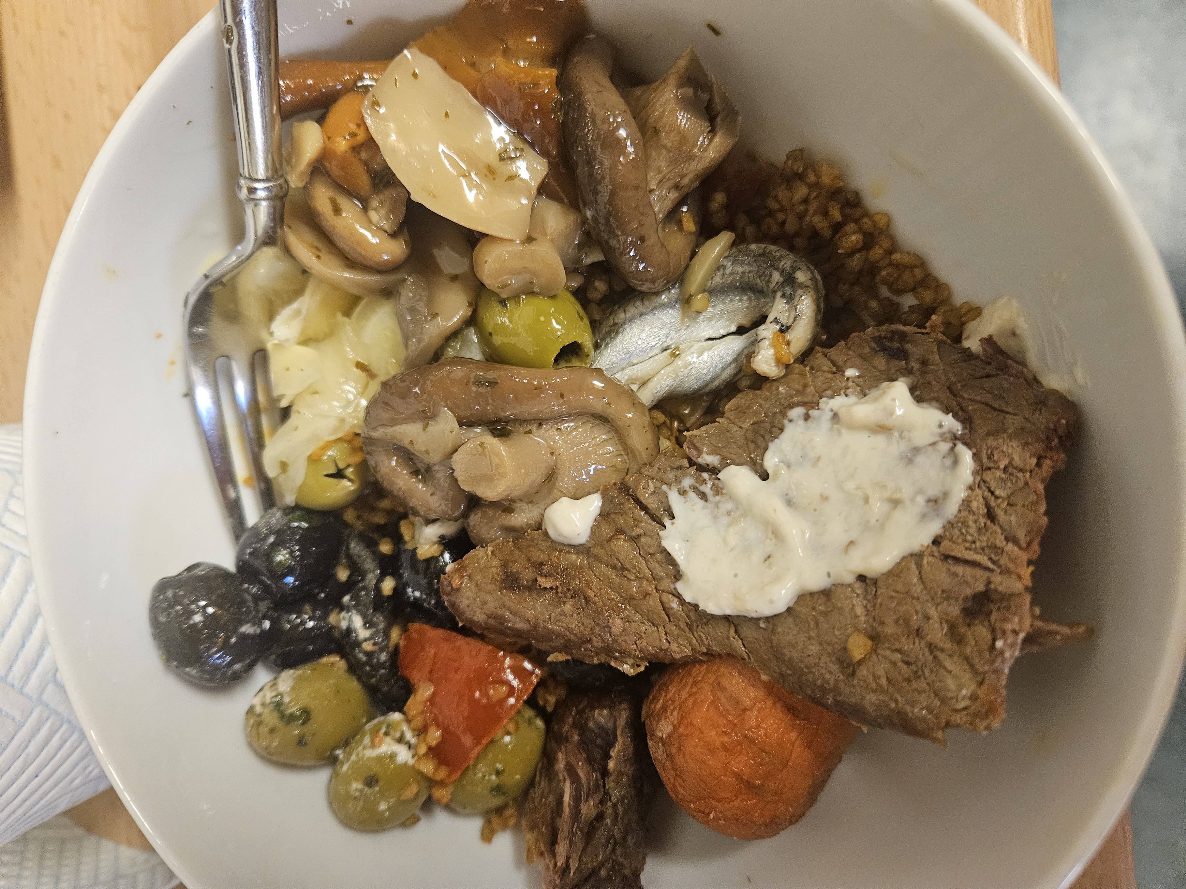 Beef Veggie Grain Bowl