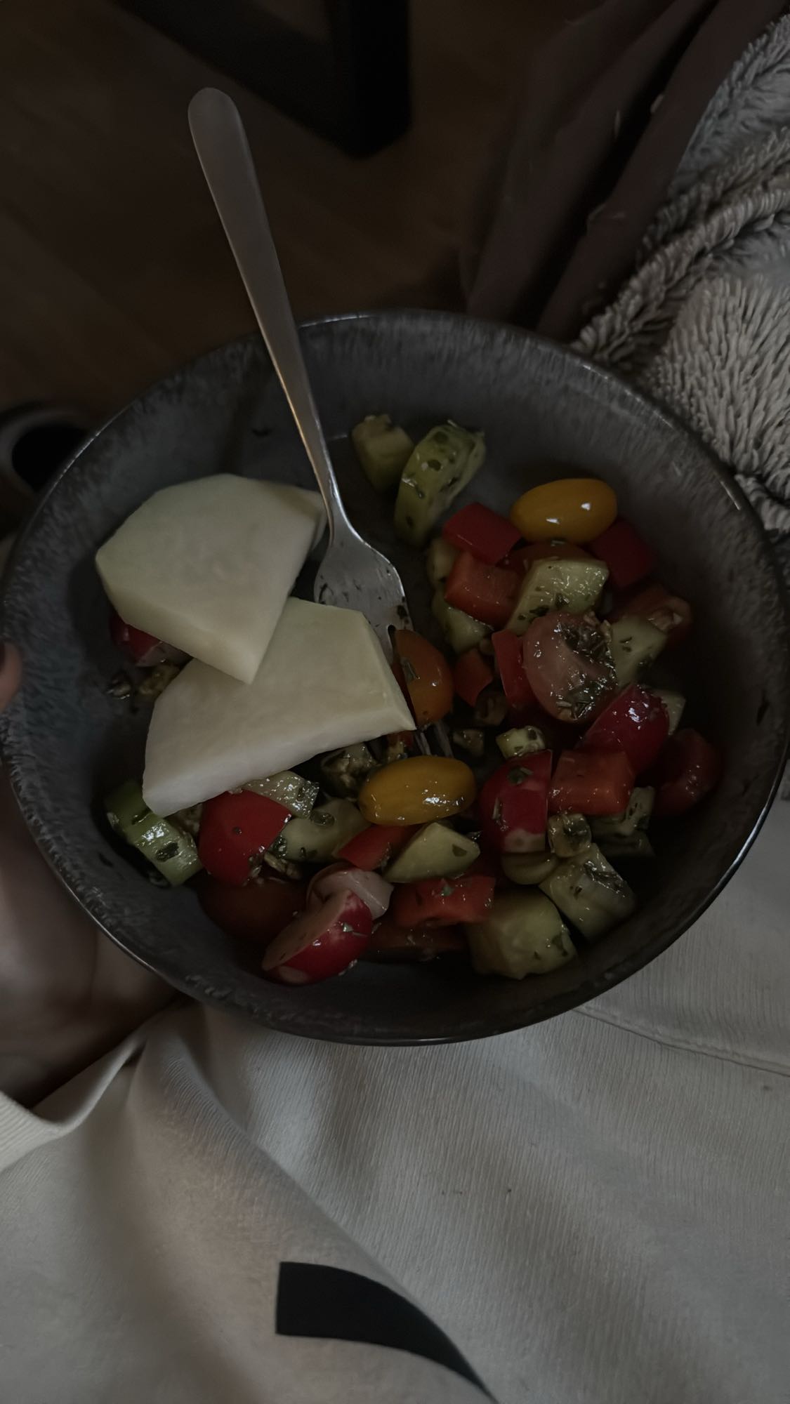 Gemüsesalat mit Jicama