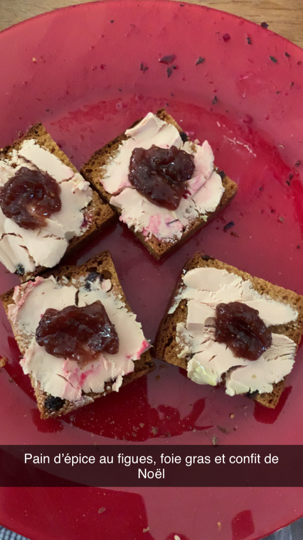 Pain d'épice foie gras