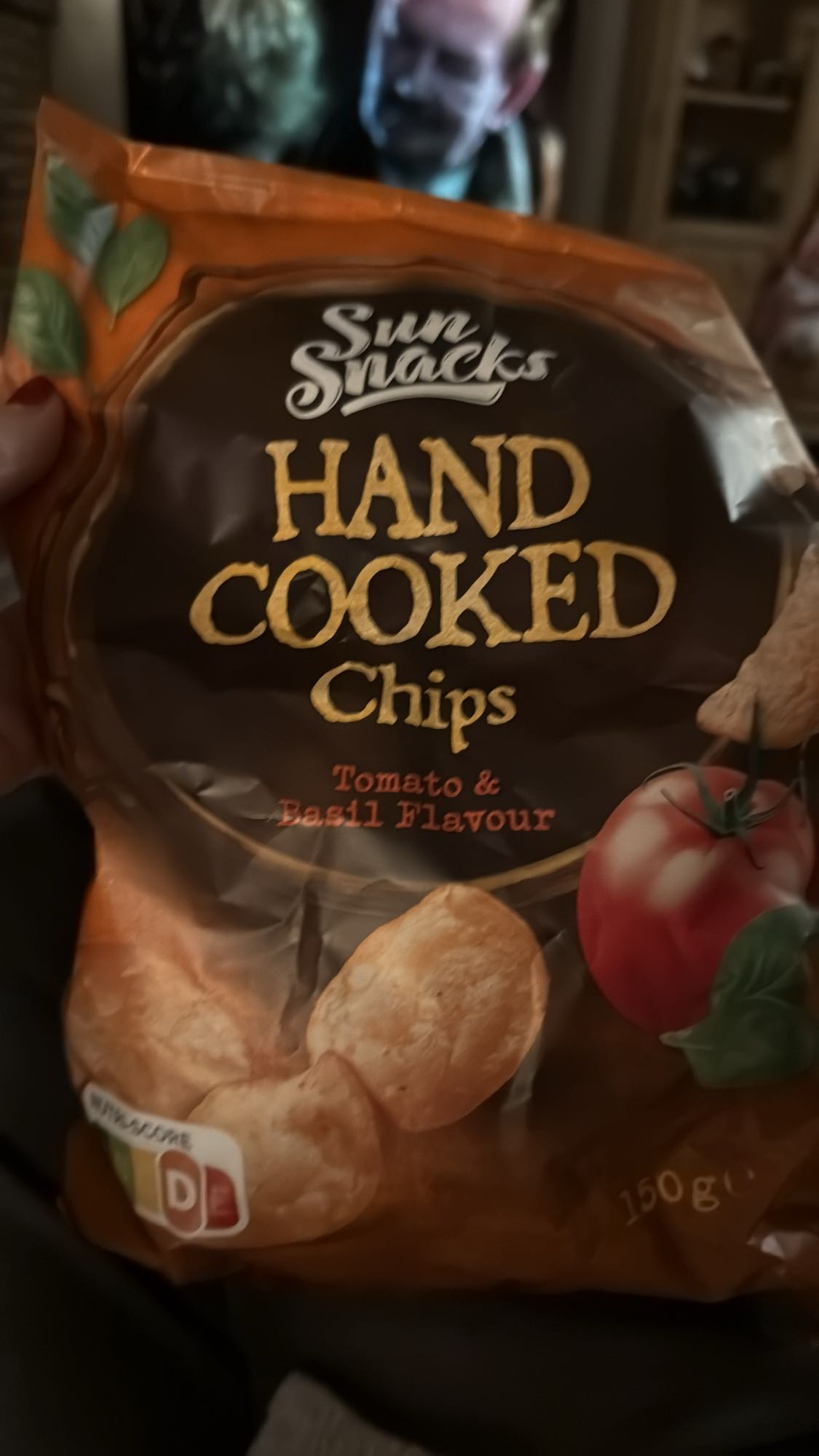 Tomaat Basilicum Chips