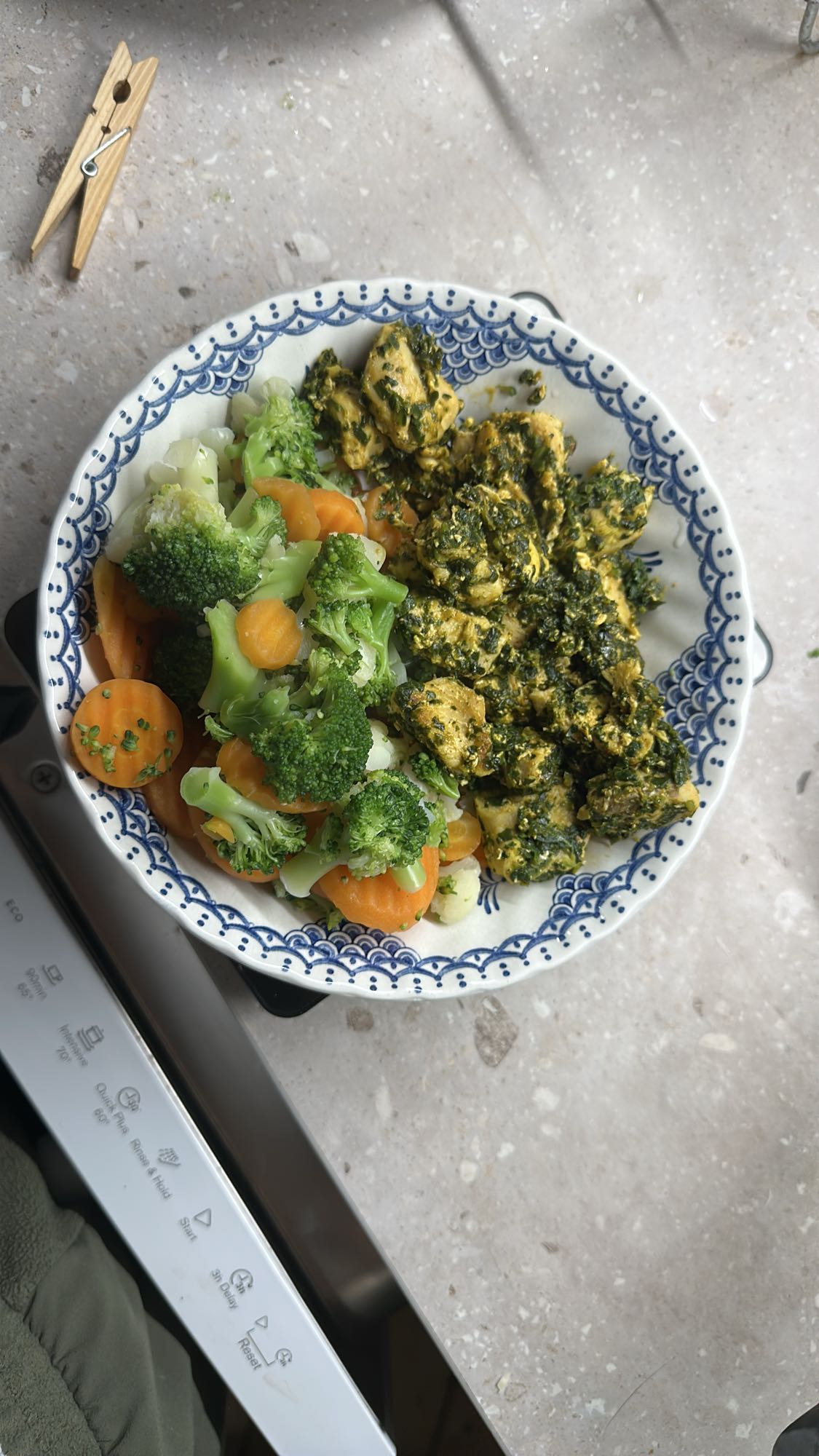 Kyckling med grönsaker