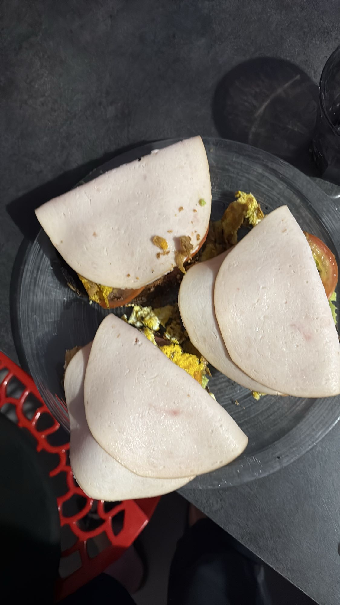 Turkey Egg Sandwiches