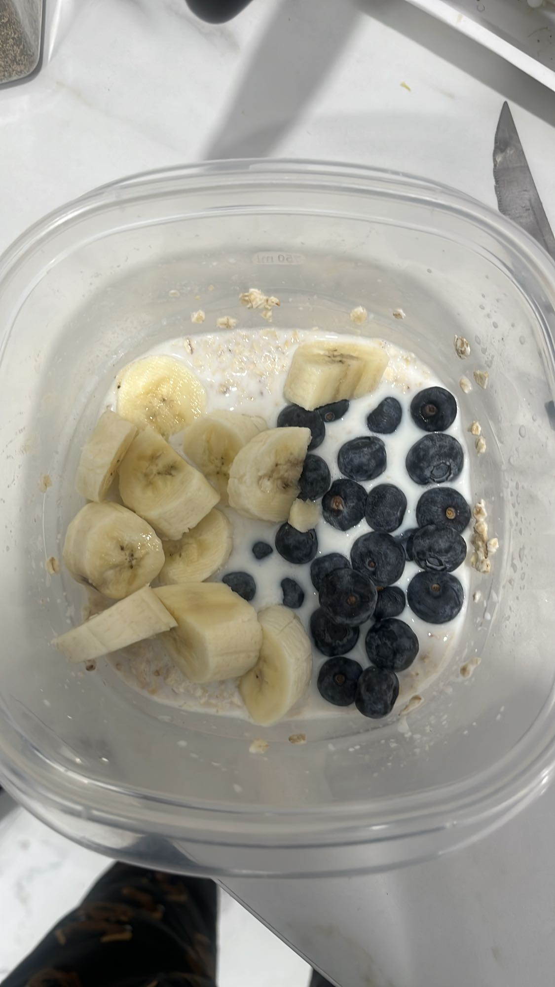 flocons avoine fruits