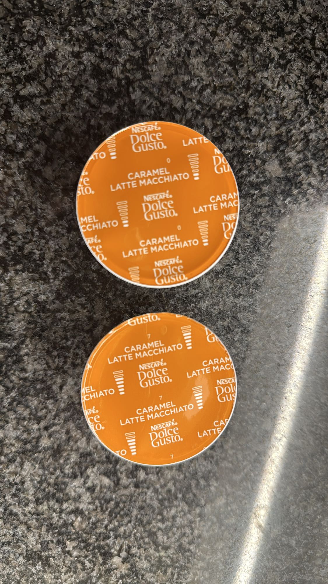 Caramel latte macchiato