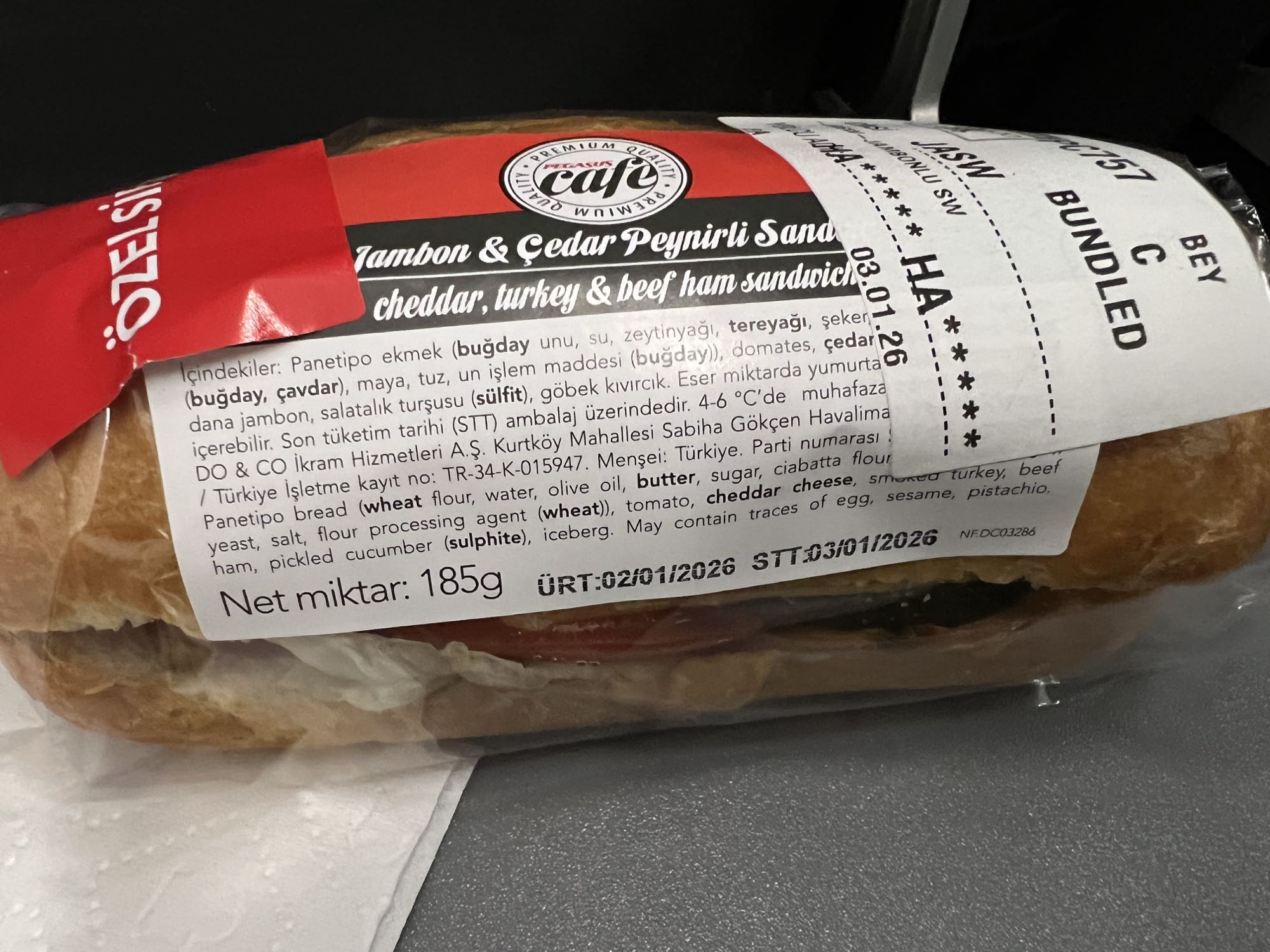 Ham & Cheese Sandwich