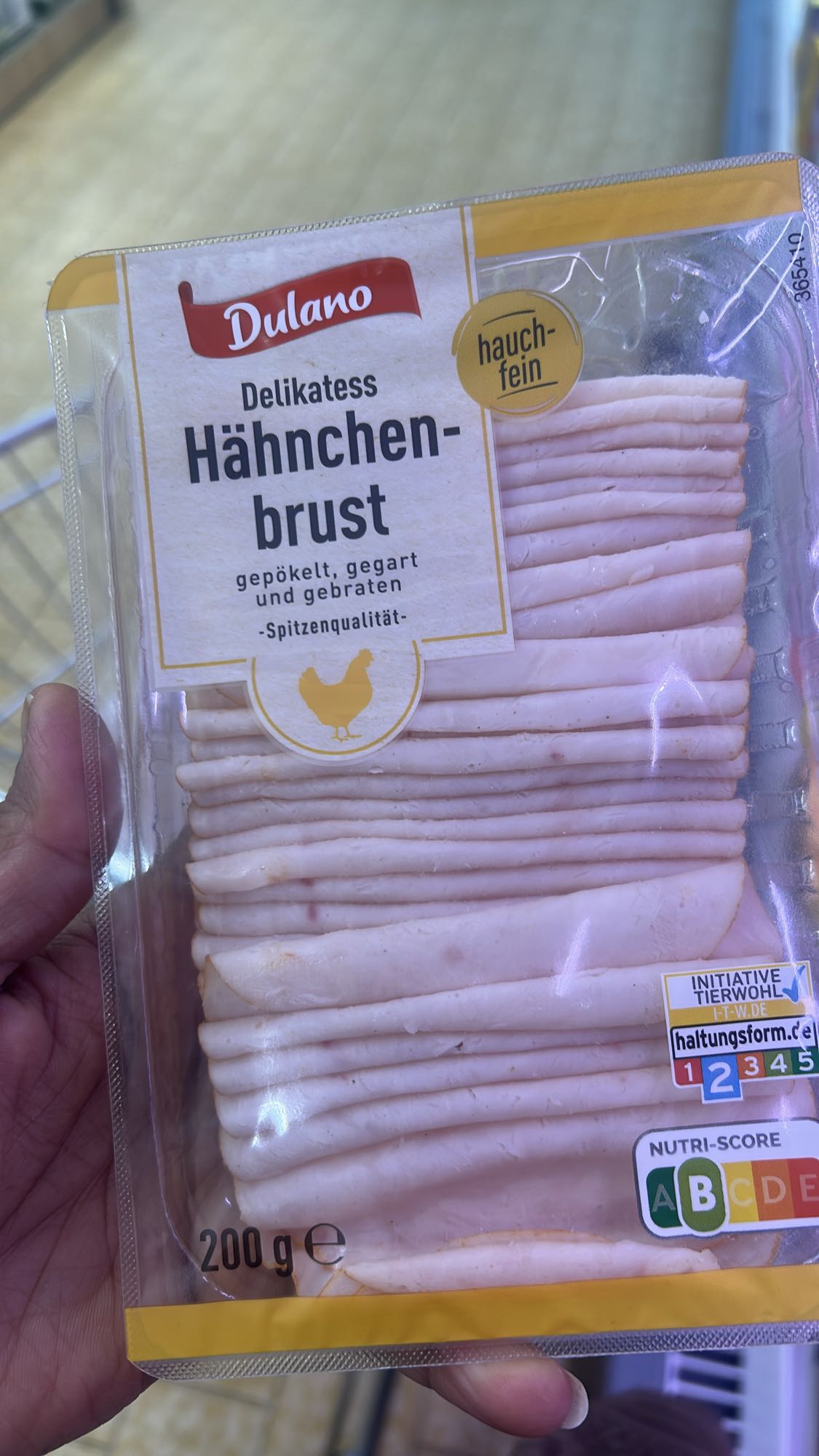 Hähnchenbrust Aufschnitt