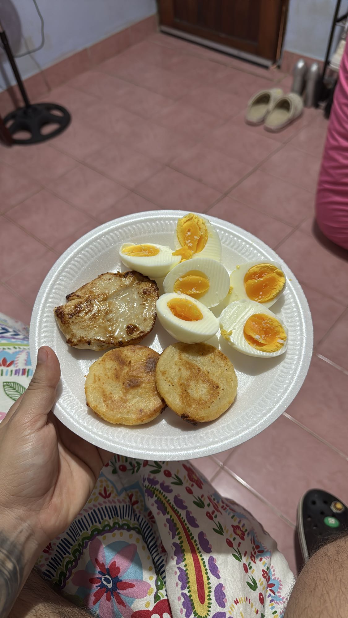 Desayuno proteico sencillo