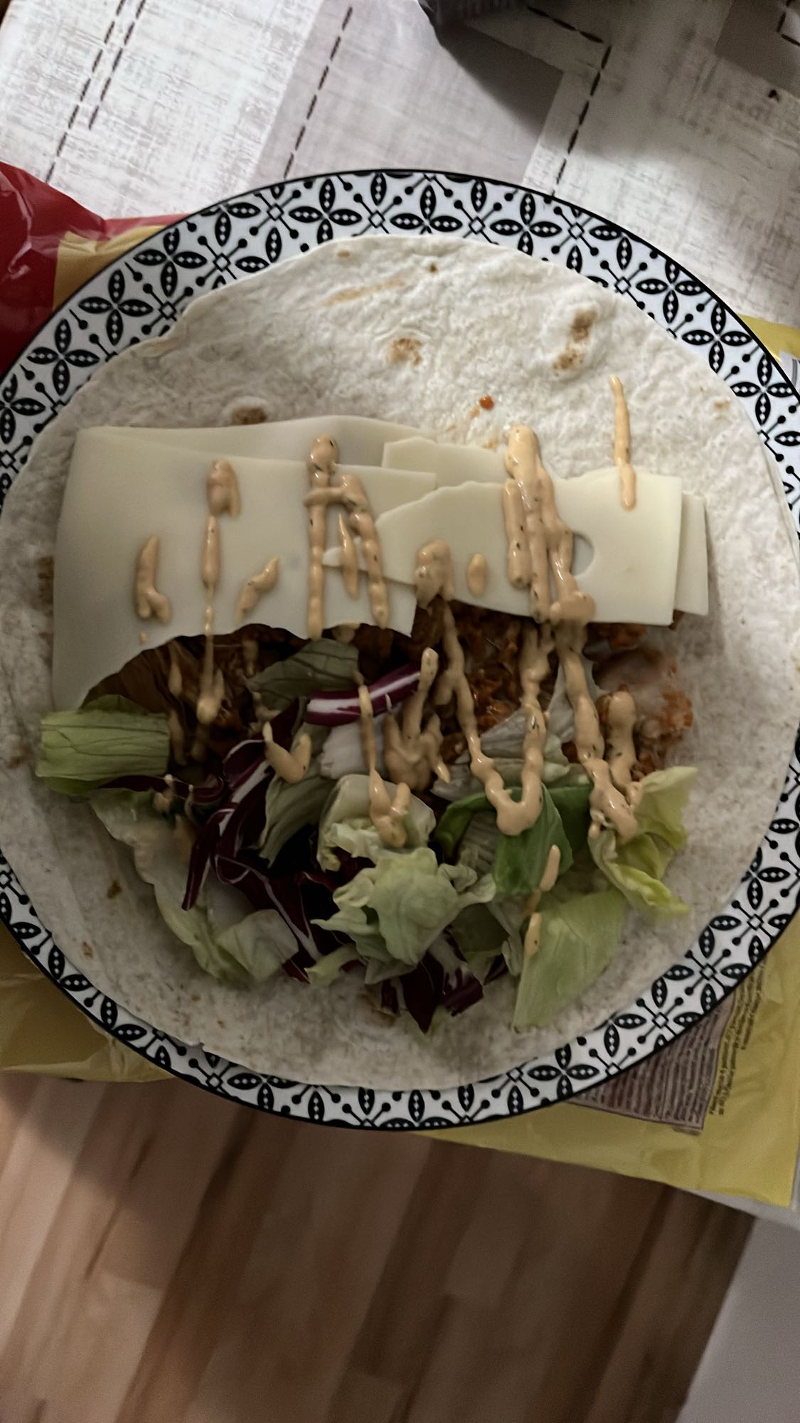 Пълнозърнесто бурито