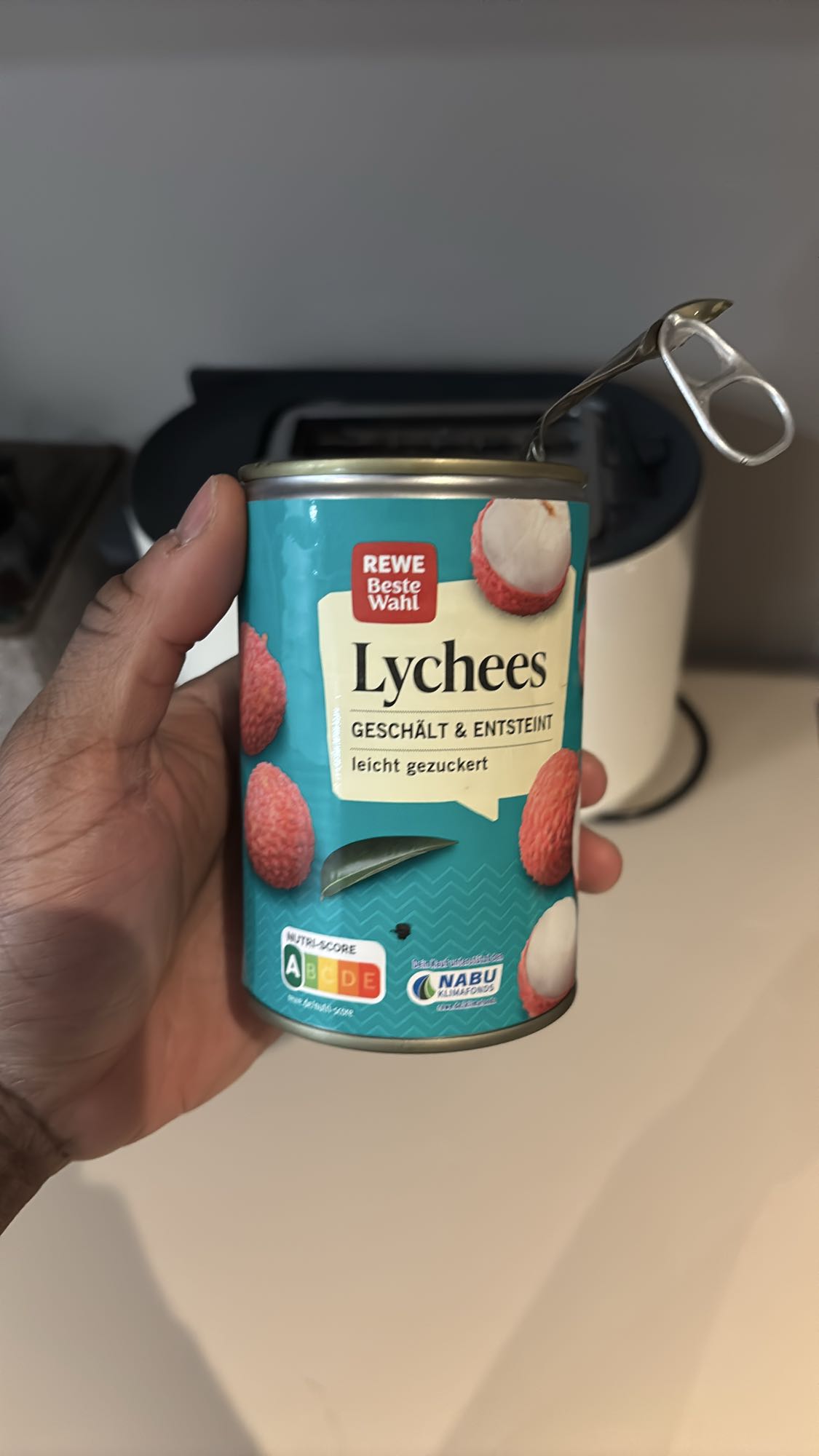 Litchis en conserve sucrés