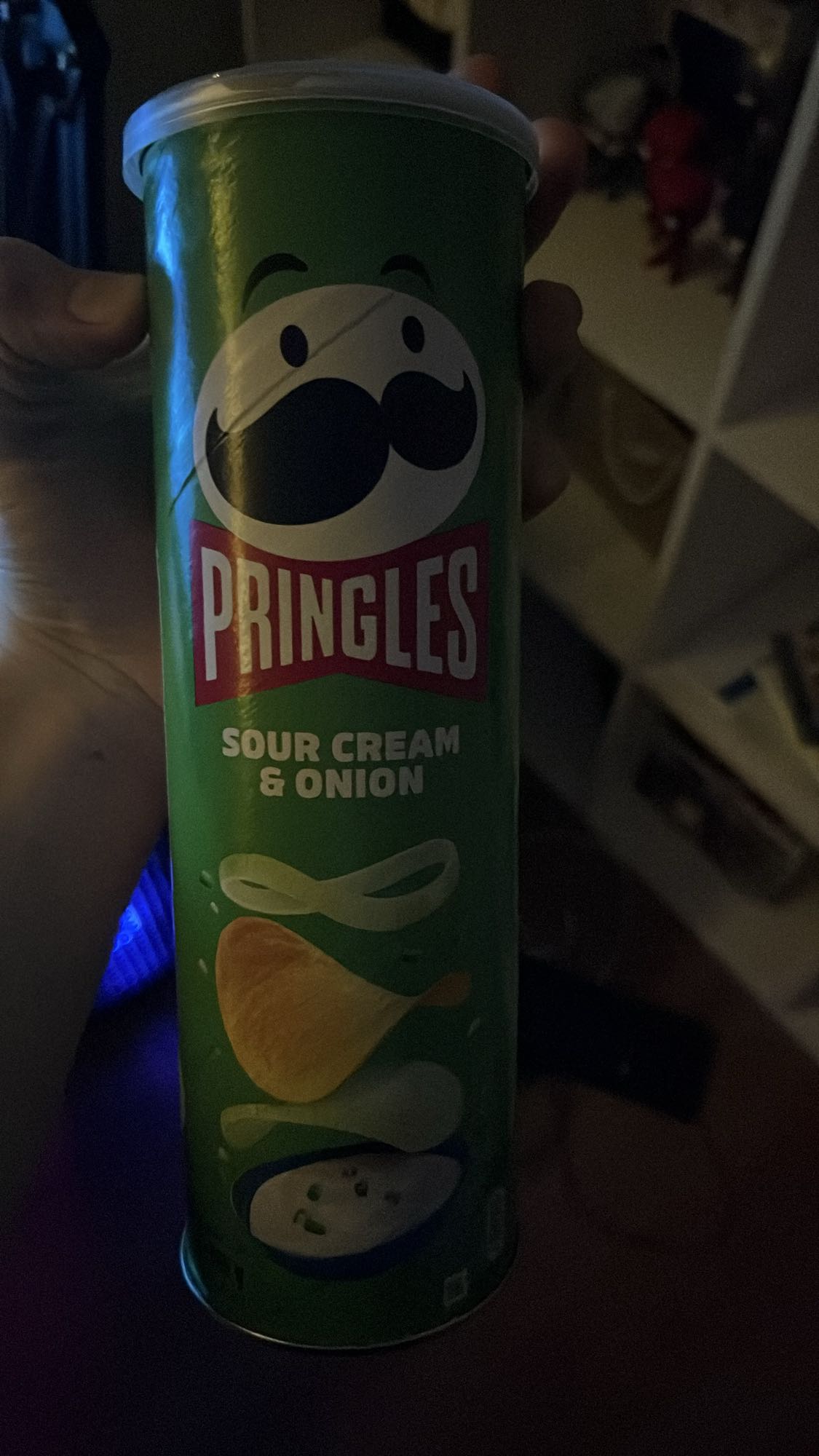 Принглс сметана и лук