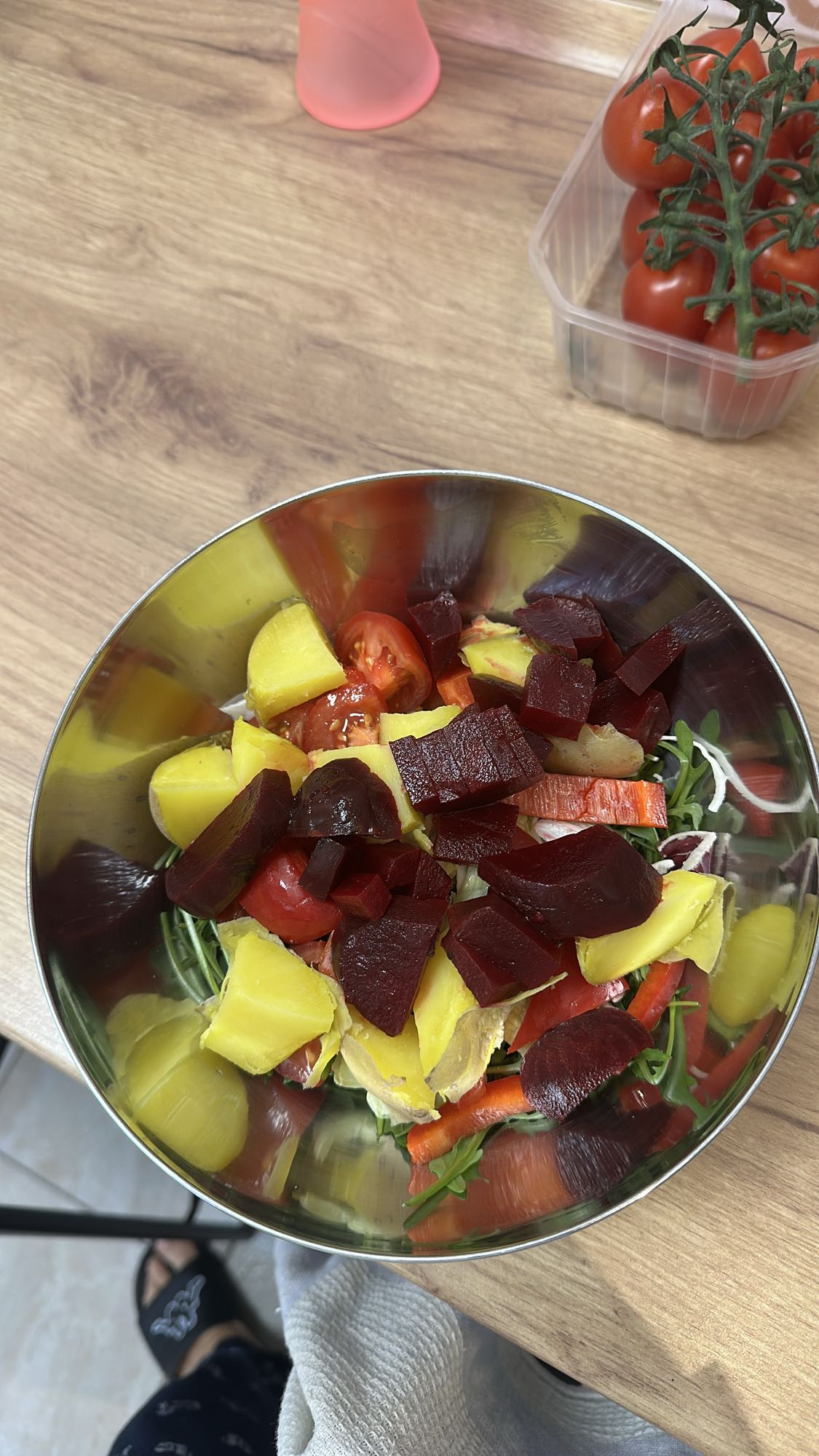 ensalada de remolacha y patata