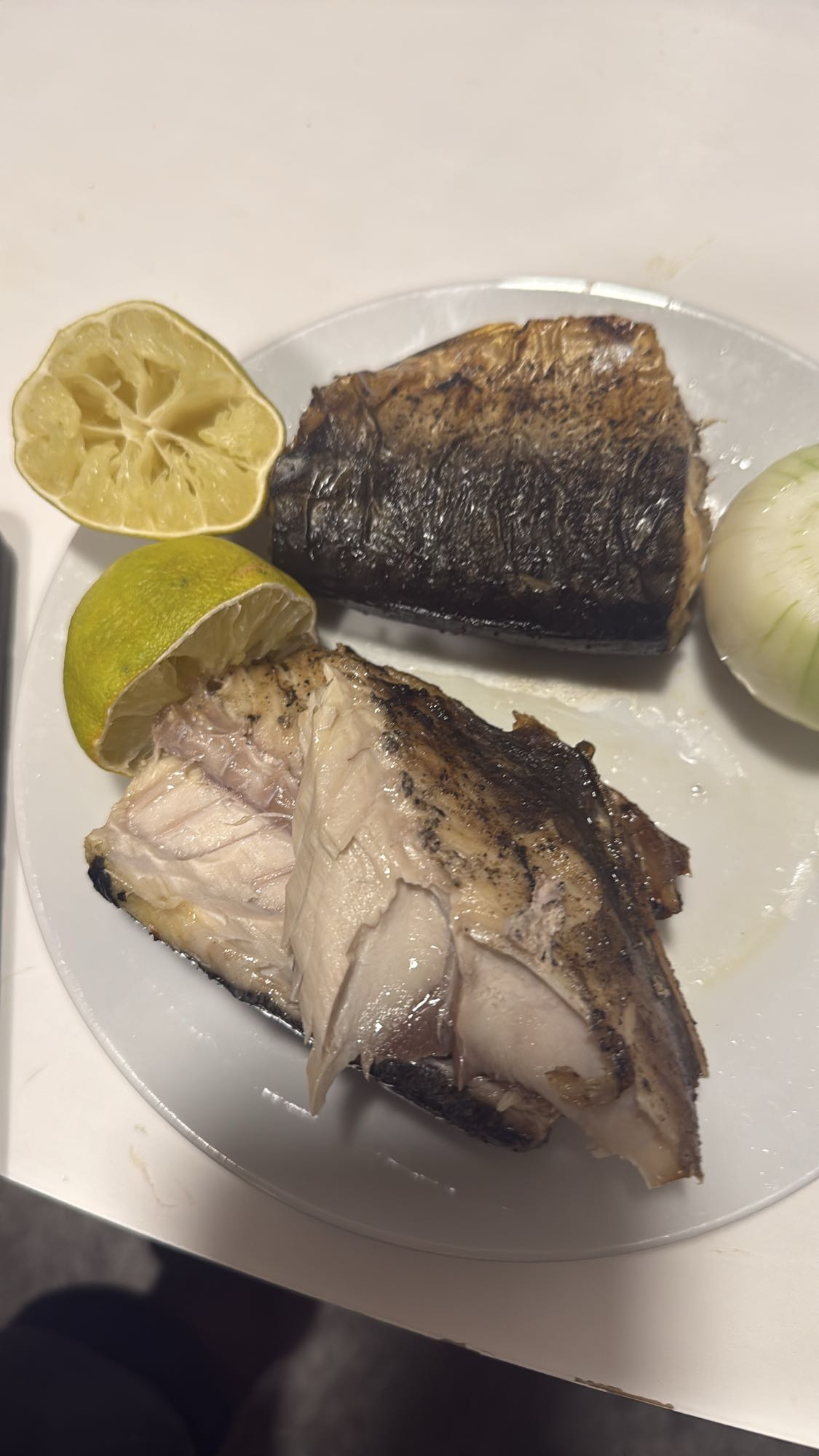 Grillet makrell med lime