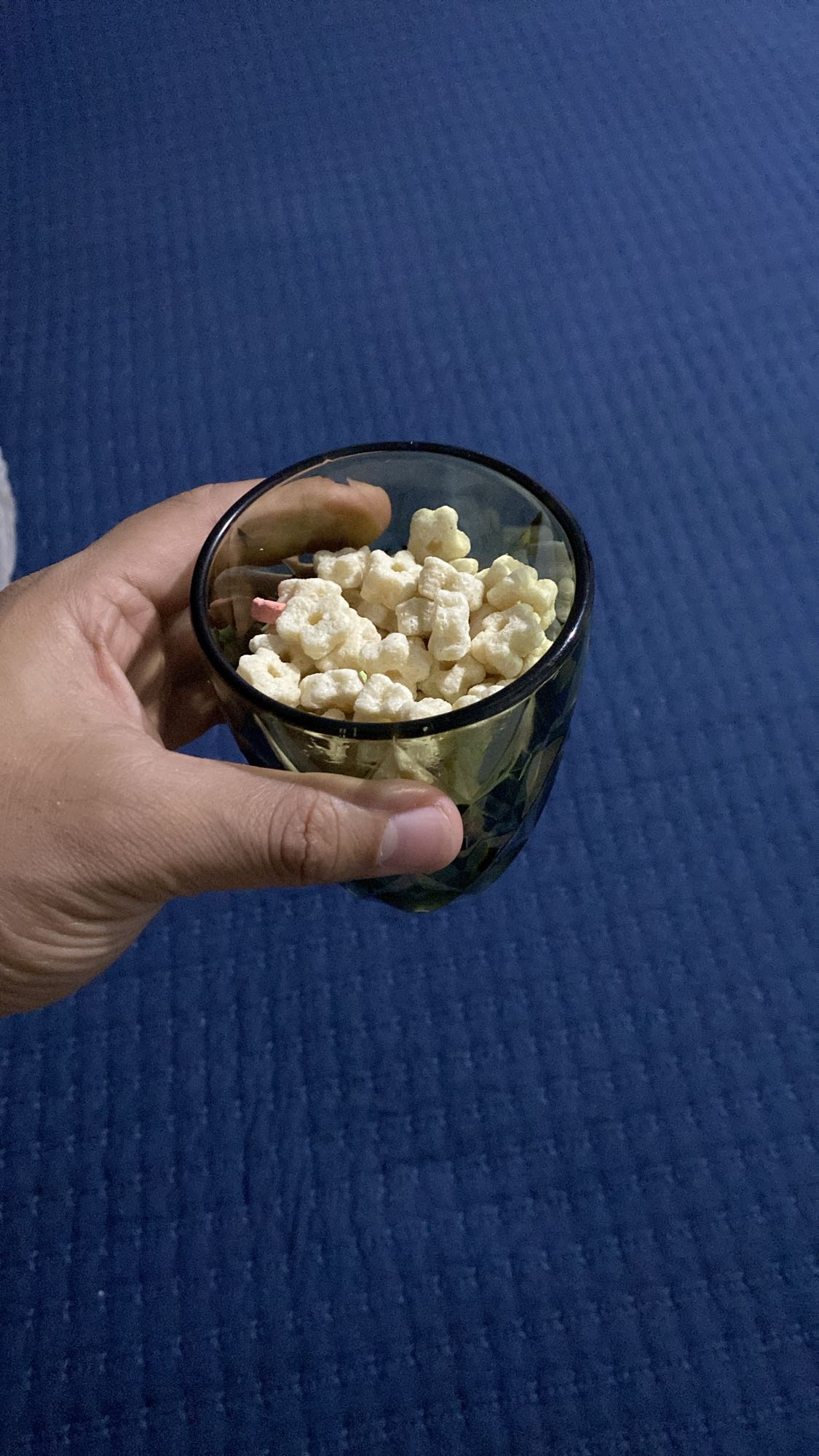 vaso de cereal seco