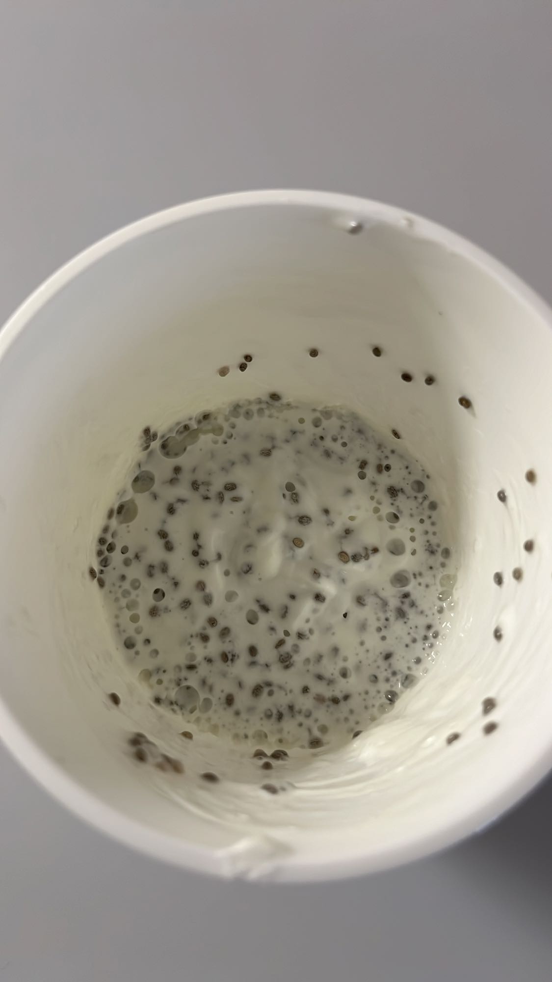 Chiapudding mit Joghurt