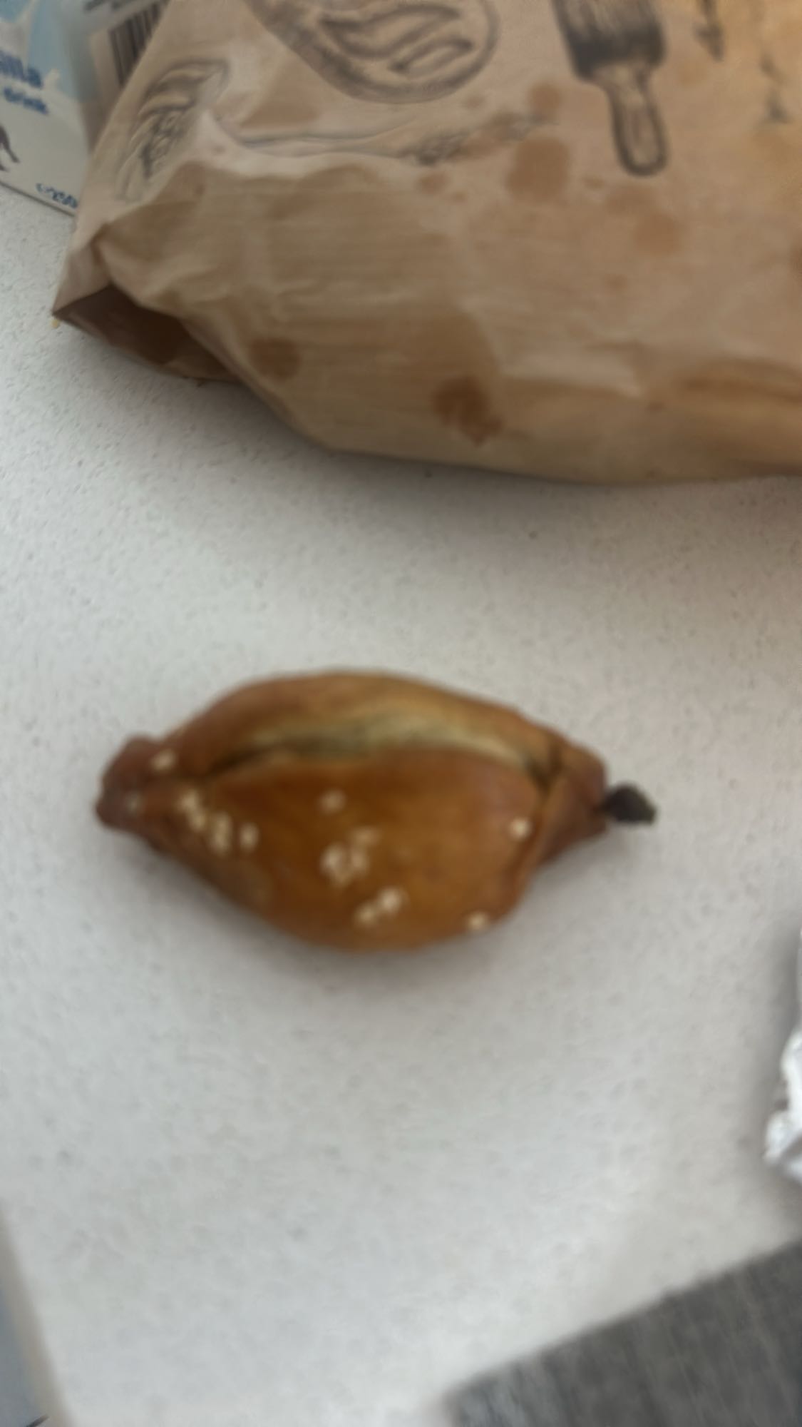 Mini stuffed bread roll