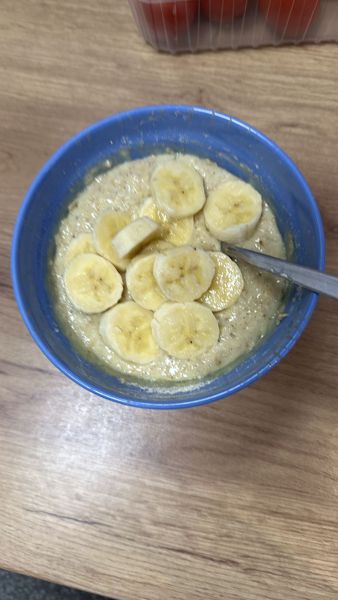 avena con plátano