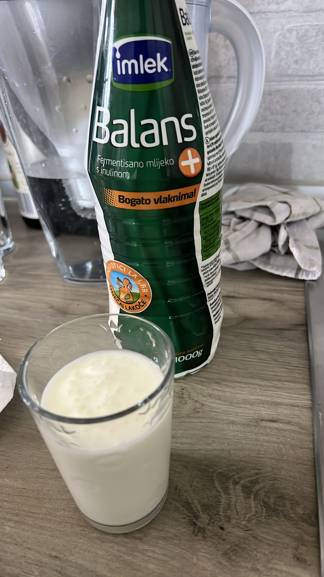 Probiotic milk drink