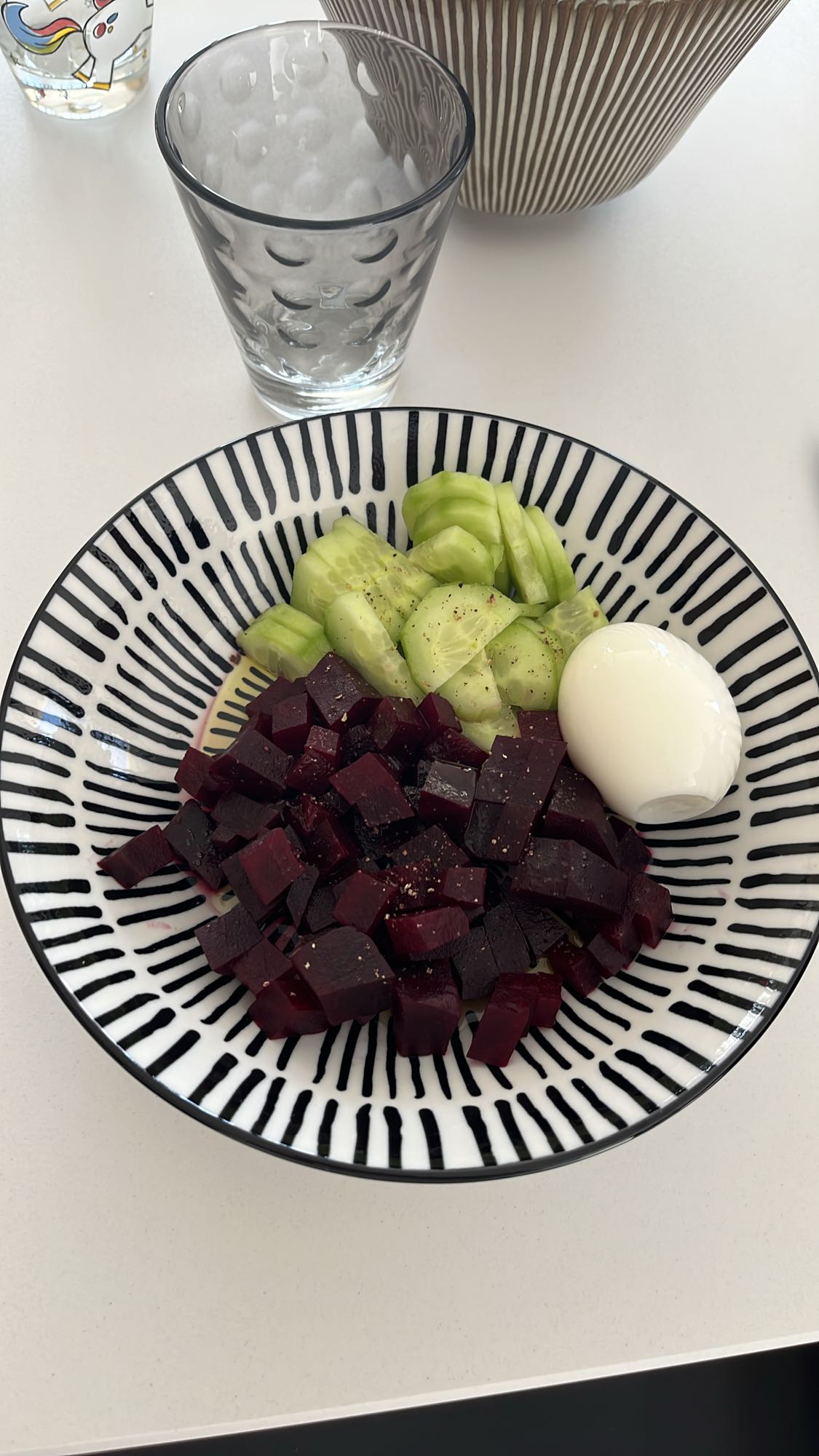 Salade betterave œuf