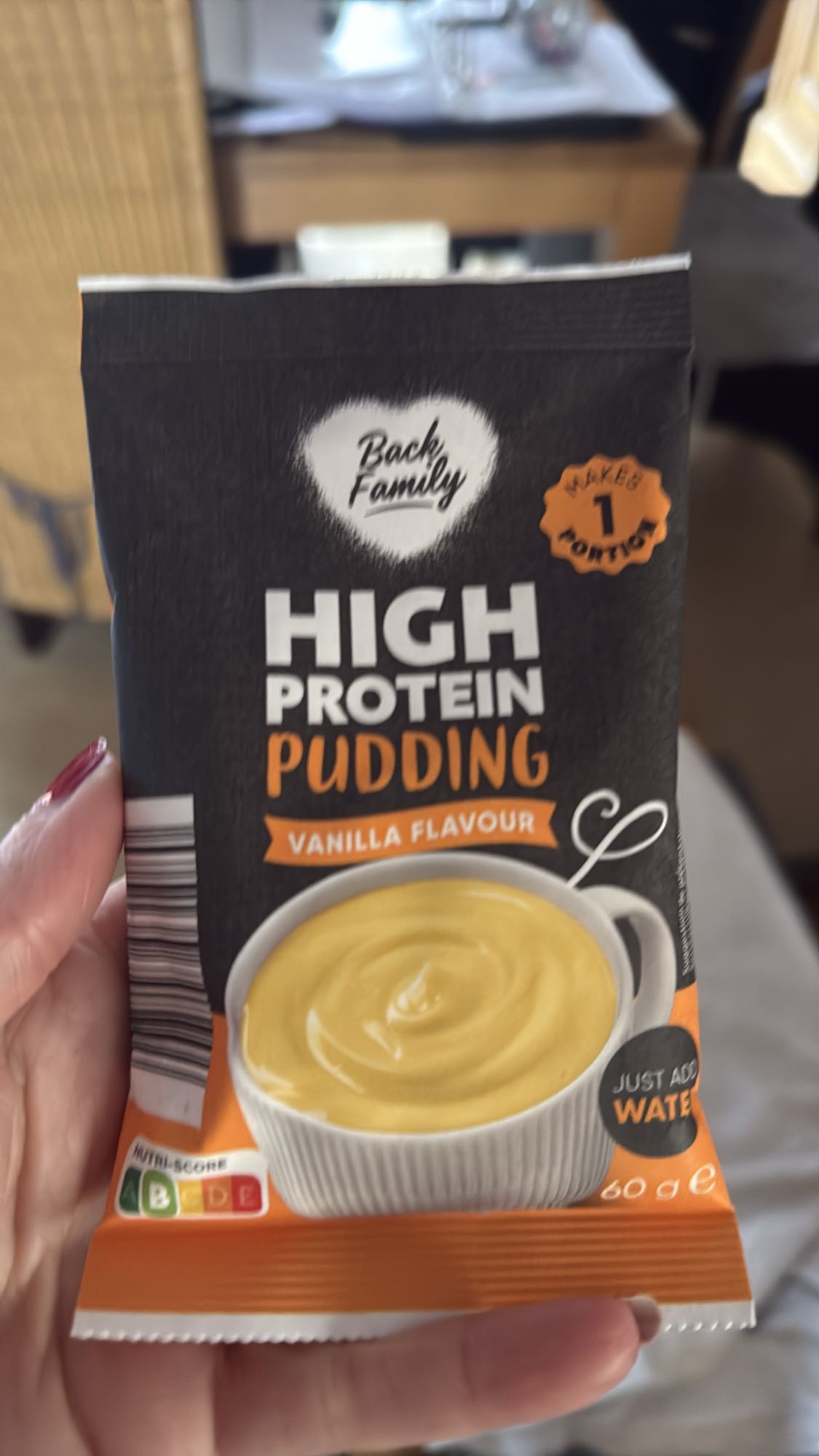 Vanille proteïnepudding