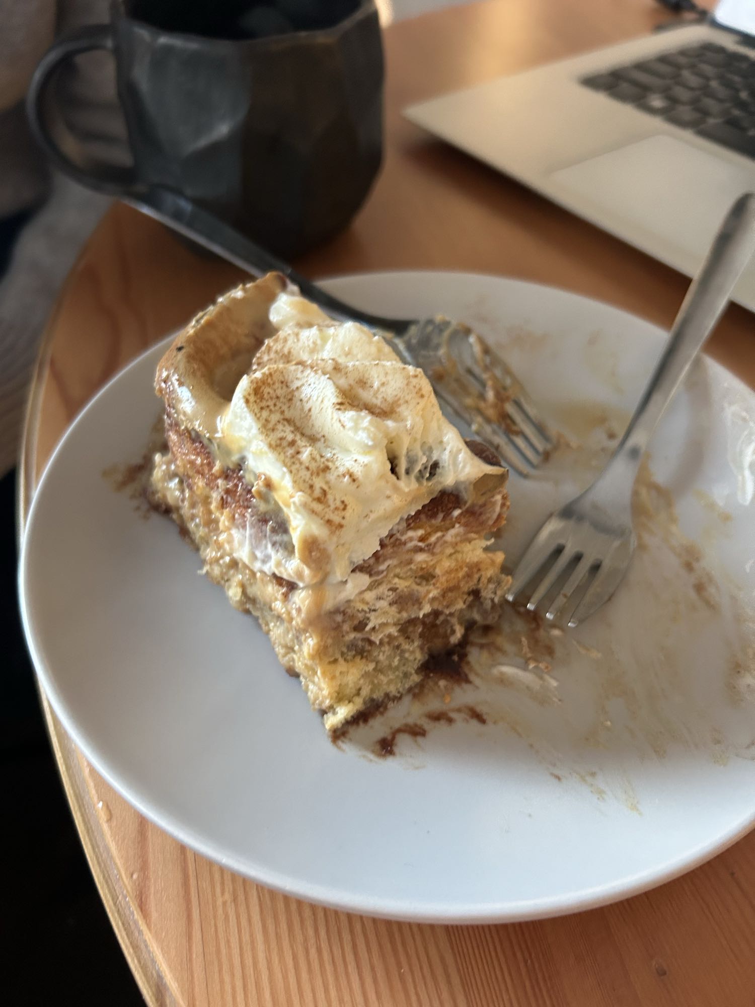 Tiramisu kawałek