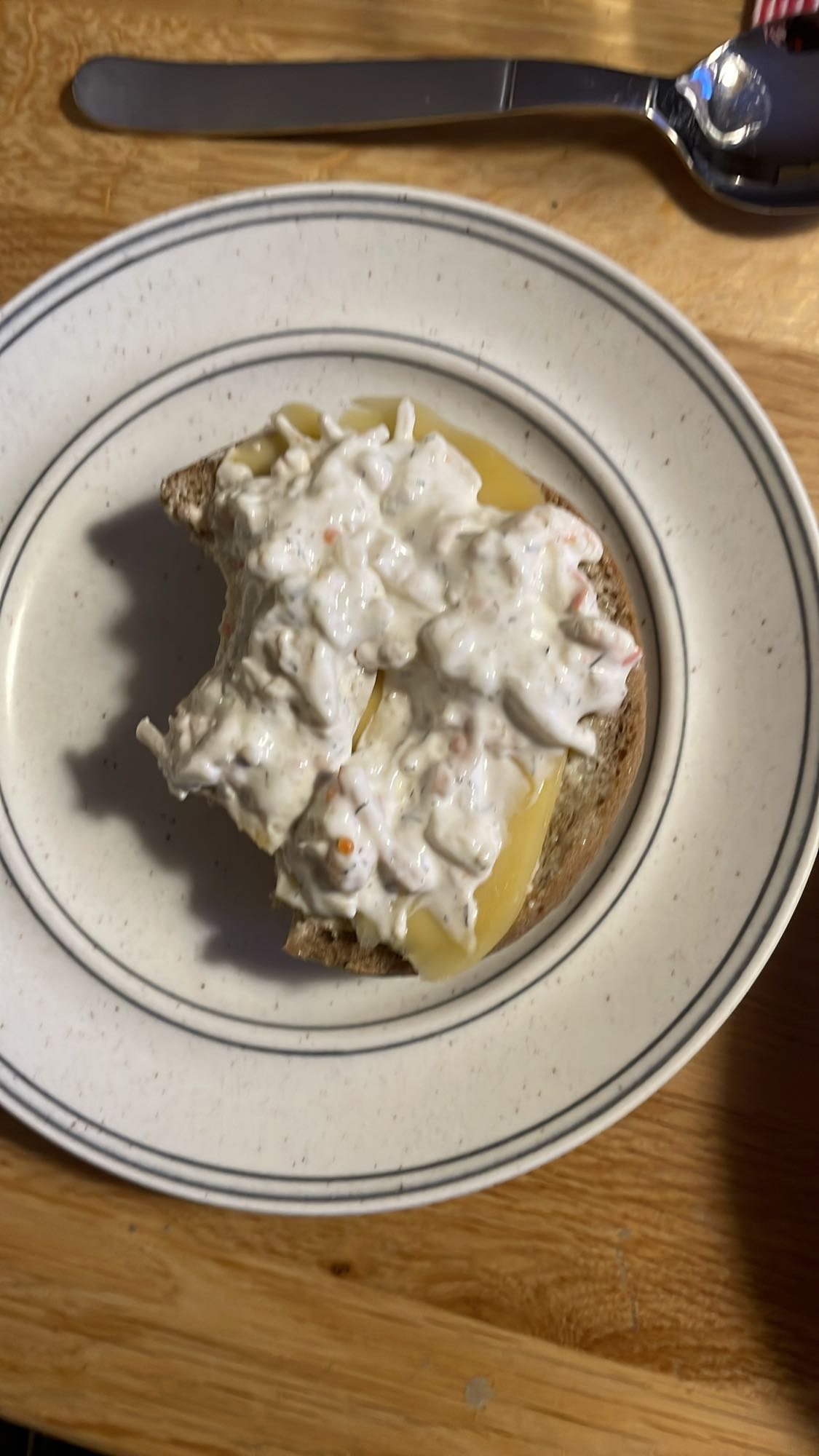 Smörgås med röra