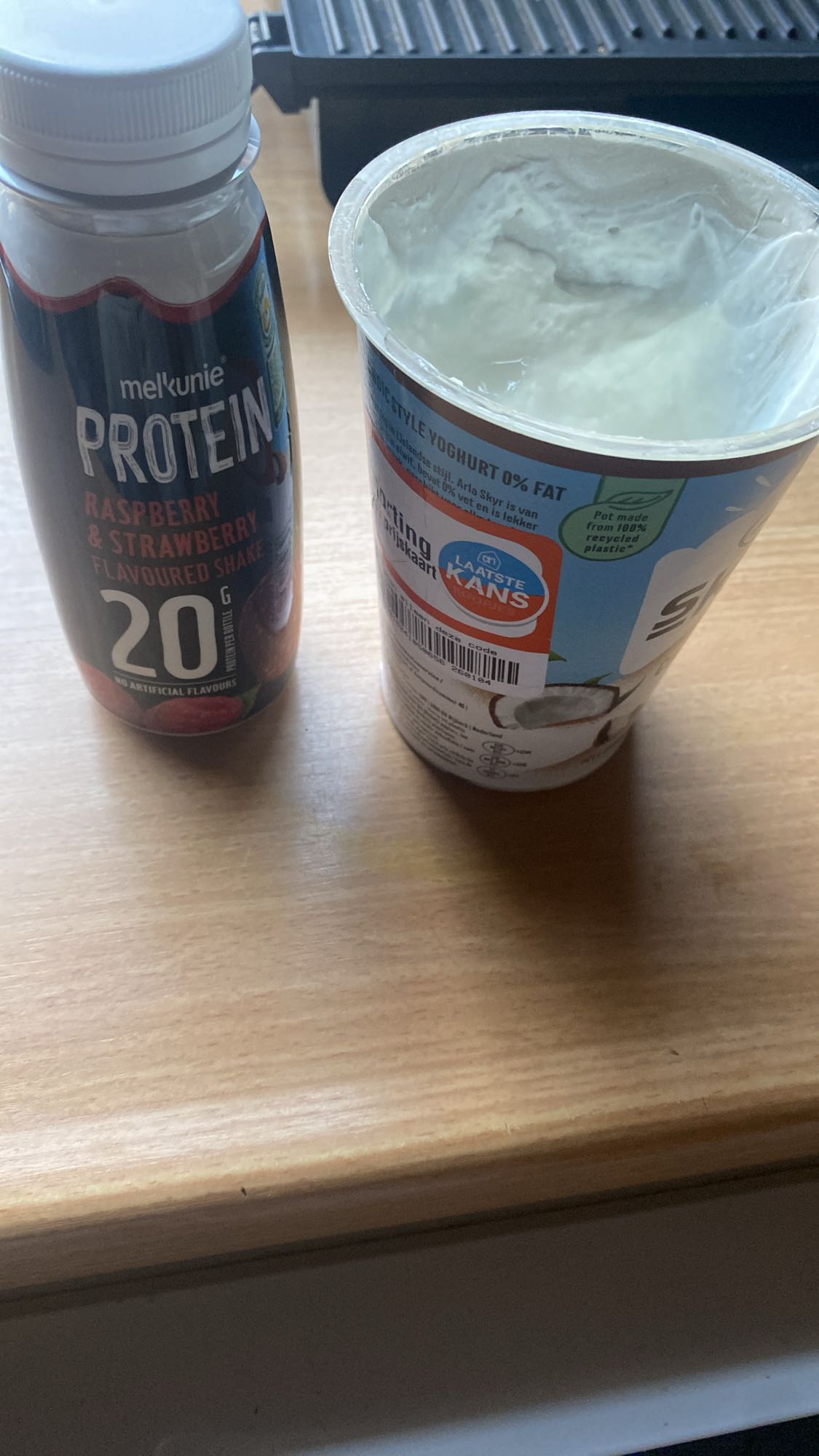 eiwitrijke yoghurtshake