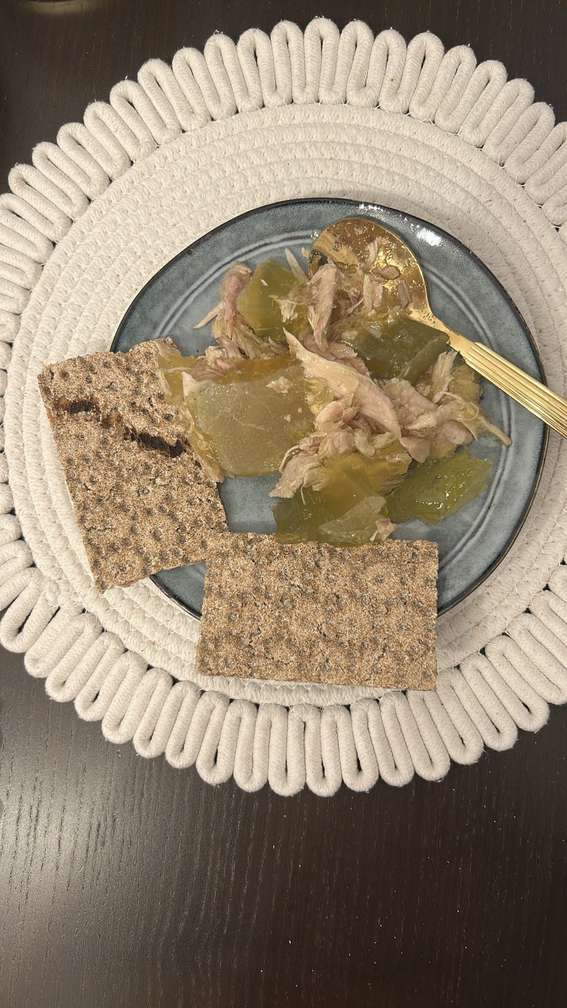 Piftie cu pâine crocantă