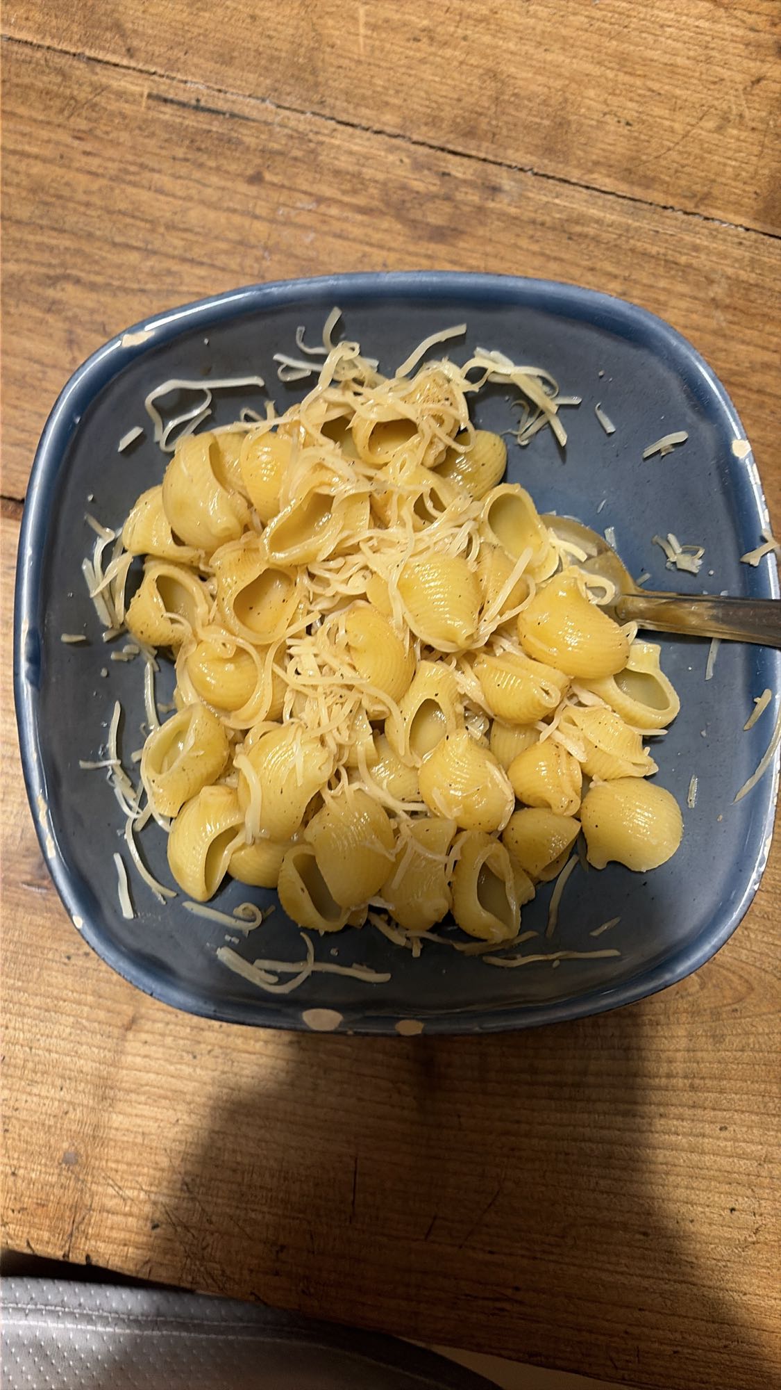 Pâtes coquille fromage