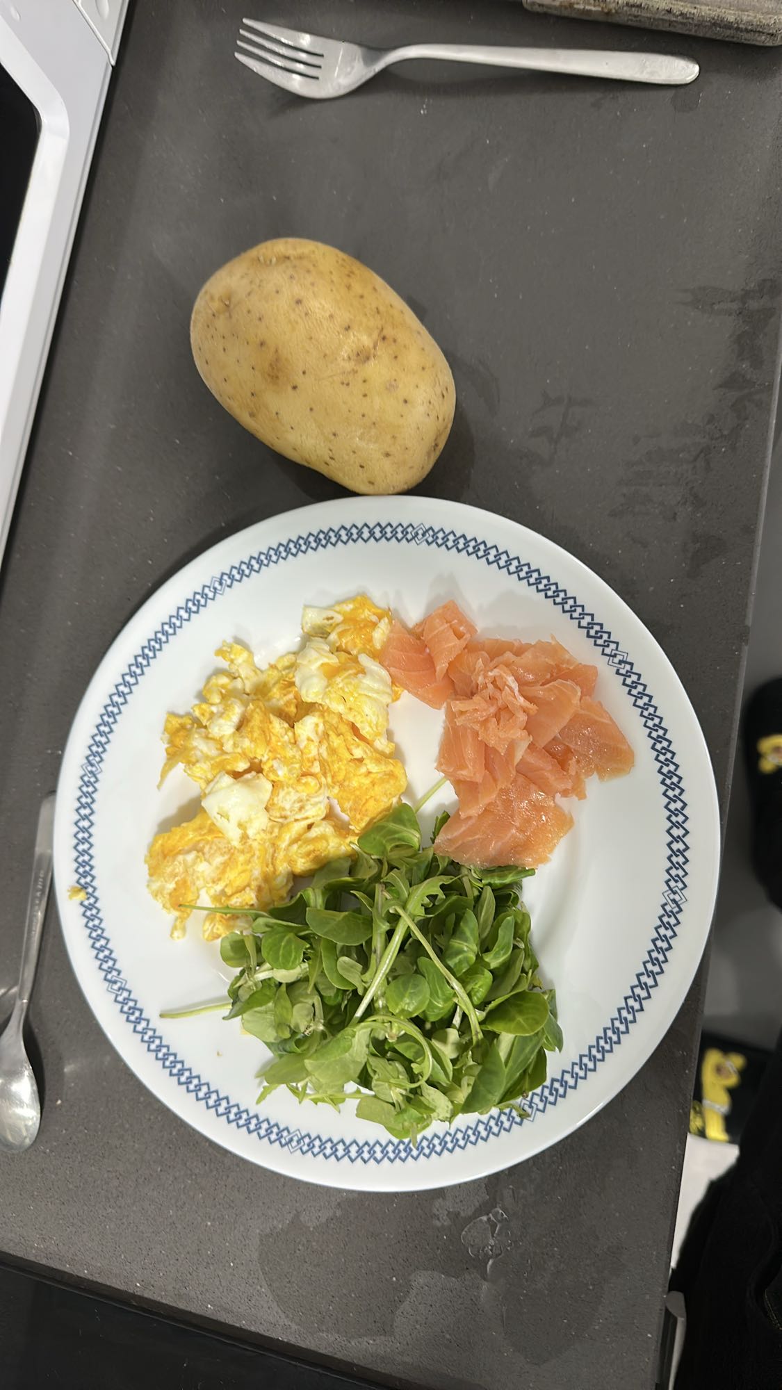 Desayuno saludable mixto