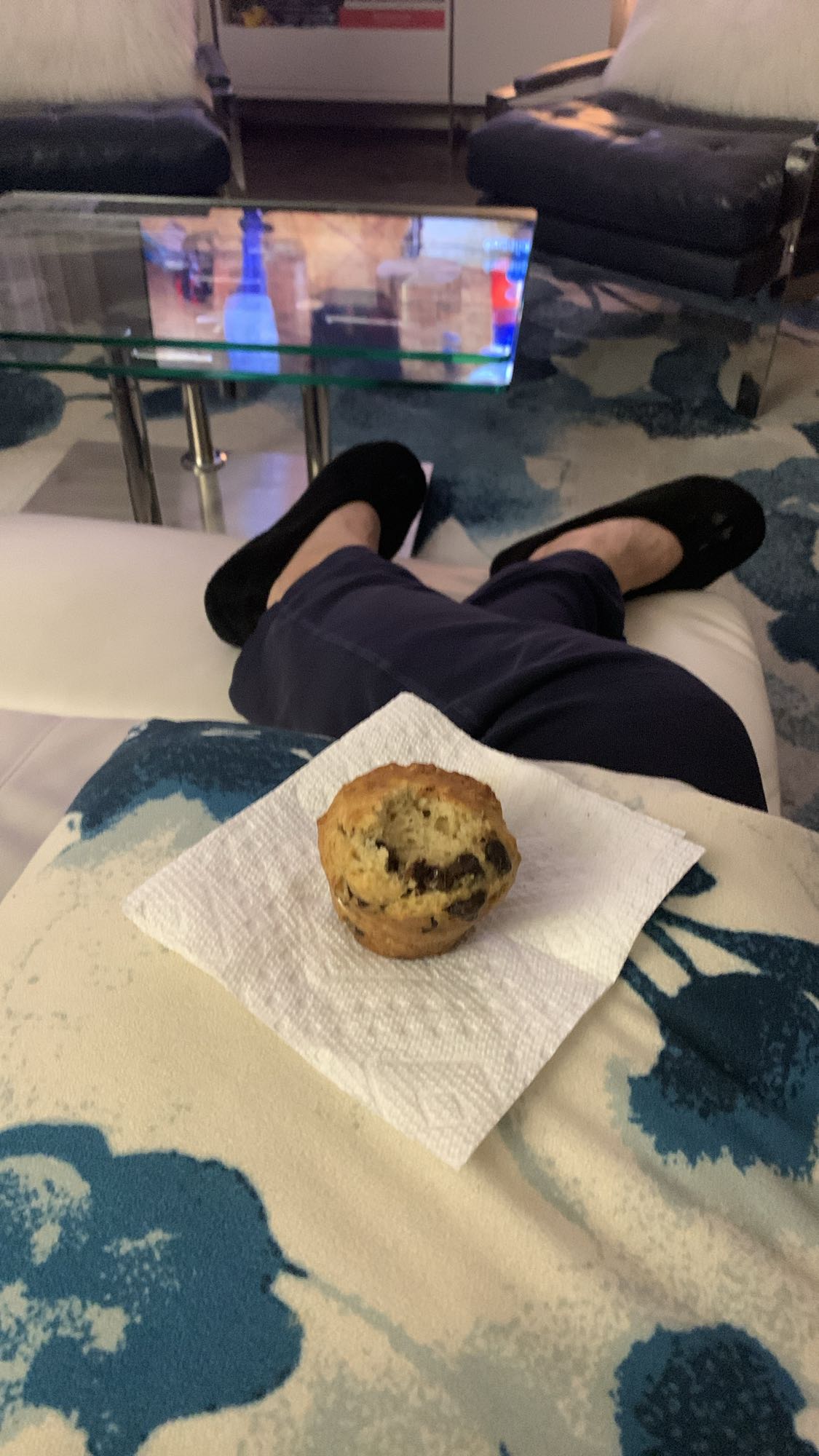 Muffin aux pépites de chocolat