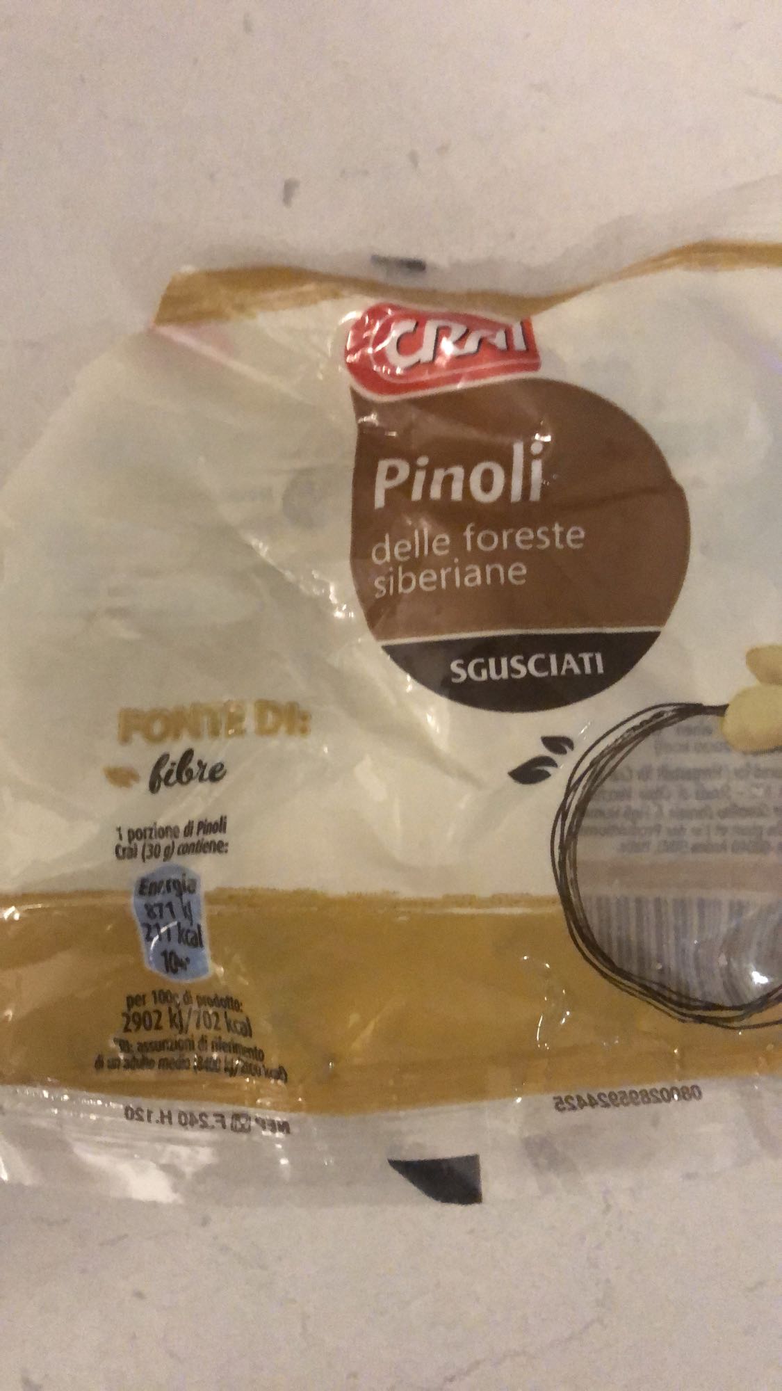 Pinoli sgusciati