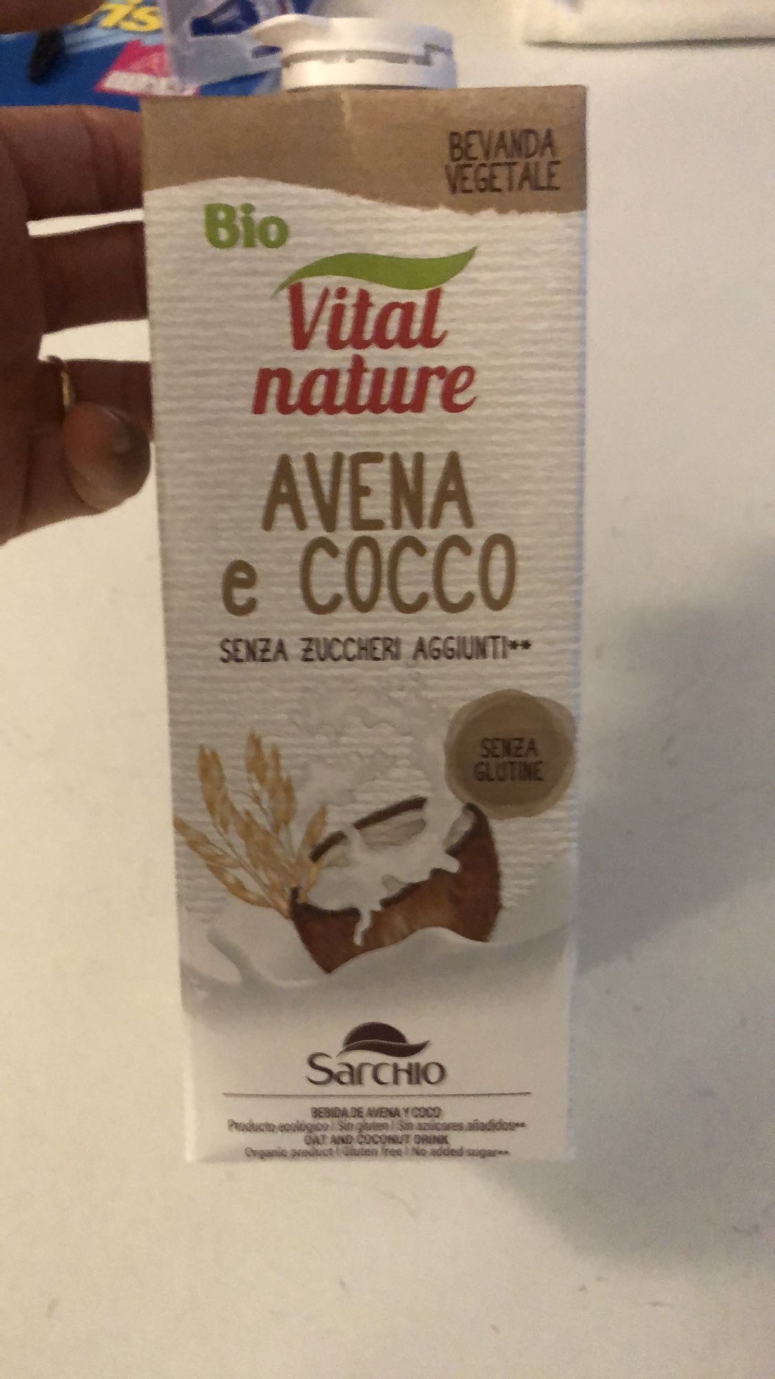 Bevanda avena e cocco