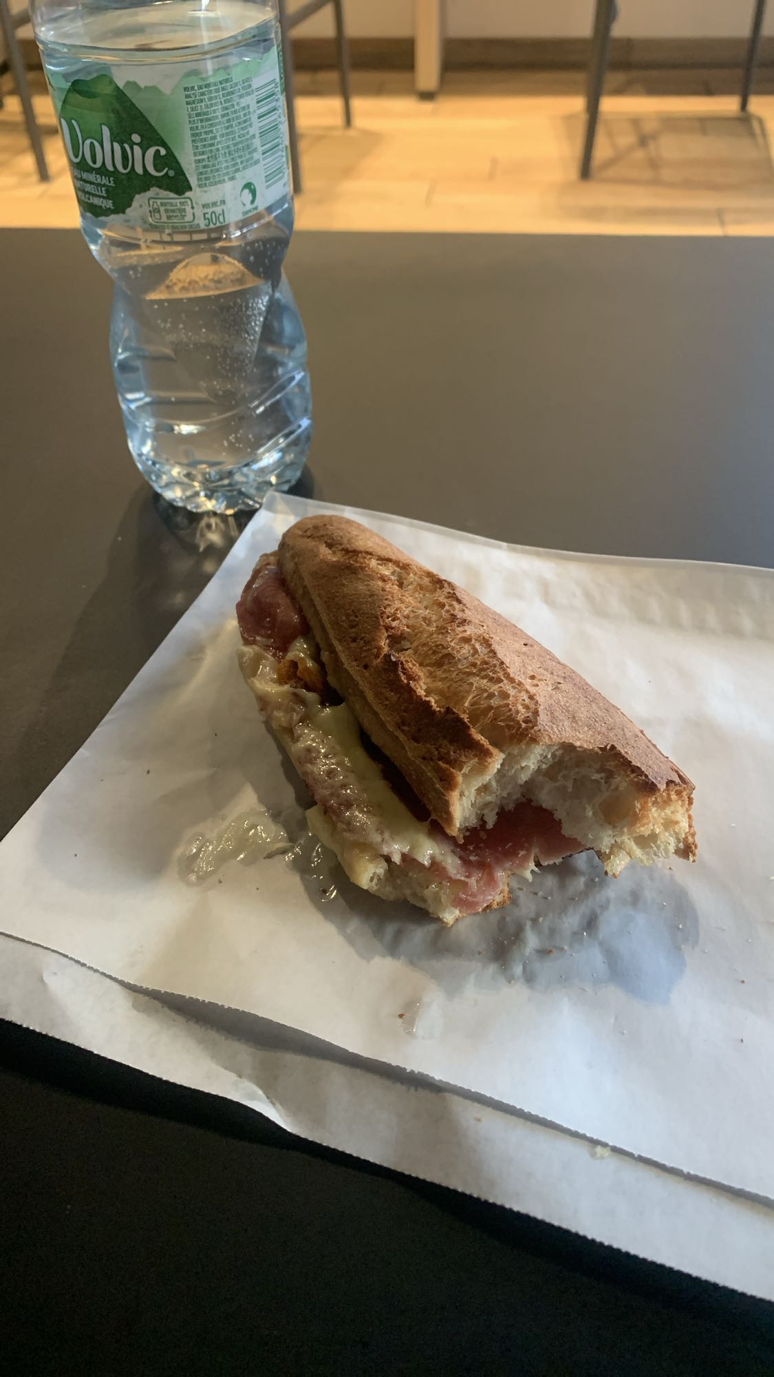 Sandwich jambon fromage