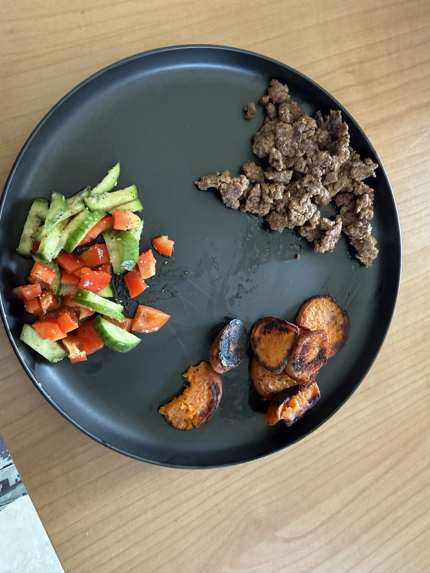 Beef, Veggies & Sweet Potato