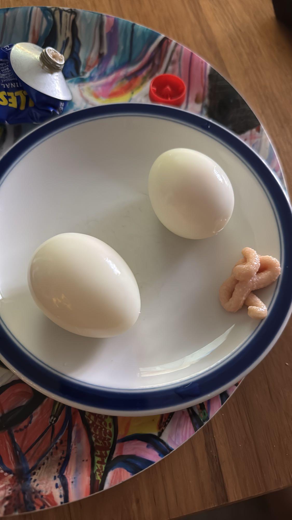 Kokta ägg med kaviar