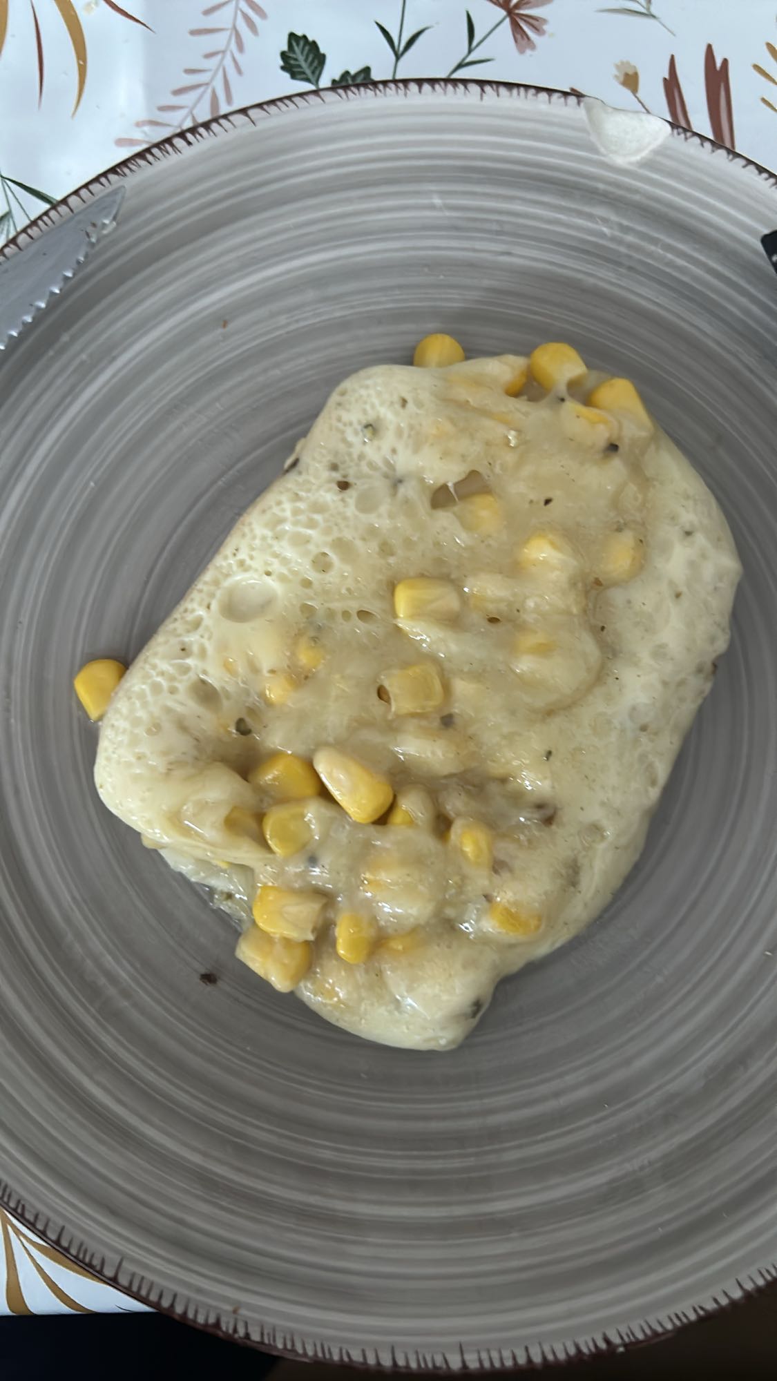 tortilla de maíz y queso