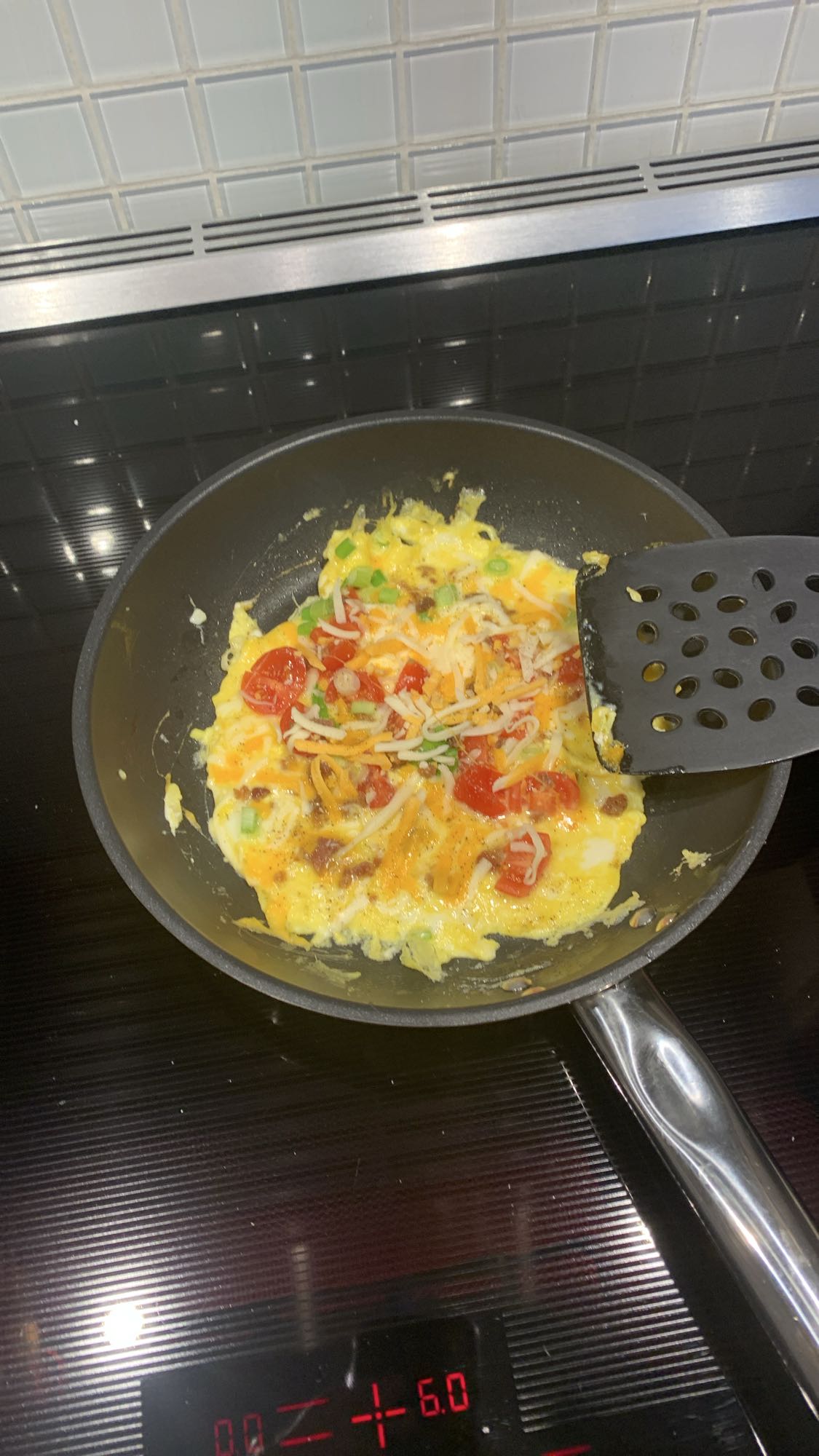 Omelette aux légumes